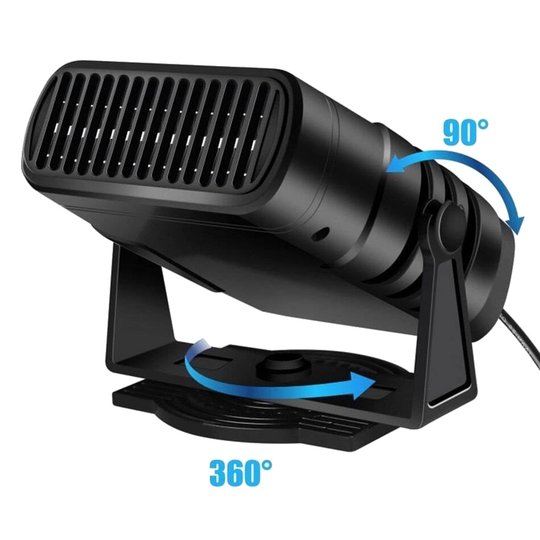 Navando | Compacte 12V Auto-Verwarmer Met Ventilator