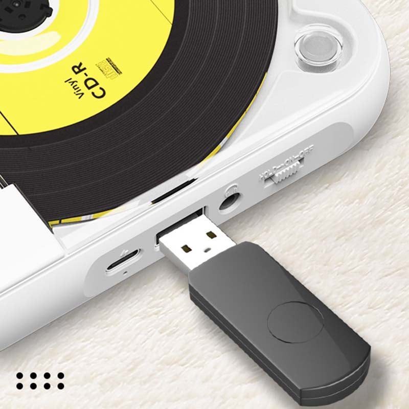 Navando | Compacte Draagbare Cd-Speler Met Bluetooth