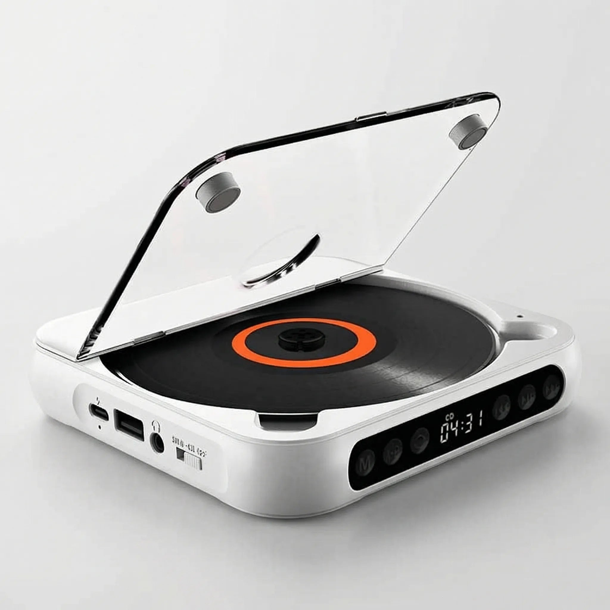 Navando | Compacte Draagbare Cd-Speler Met Bluetooth