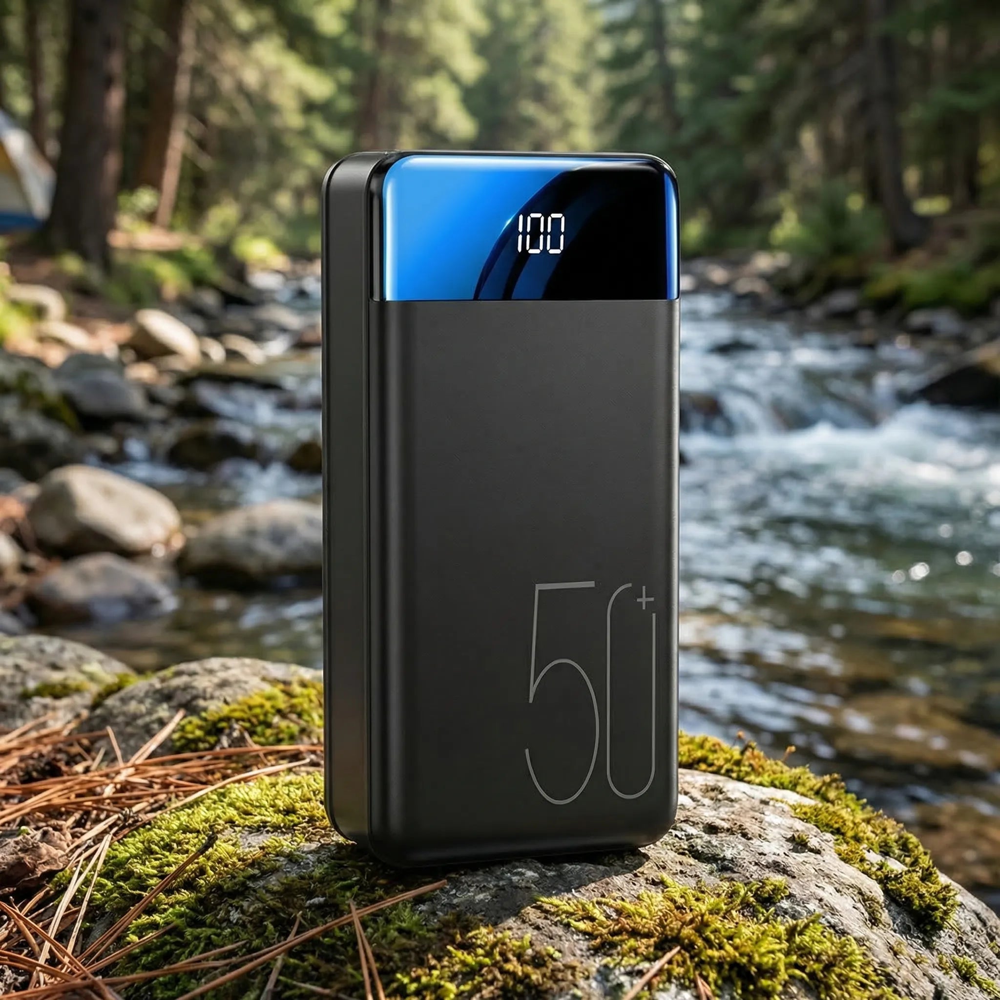 Navando | Compacte Powerbank Met Groot Vermogen