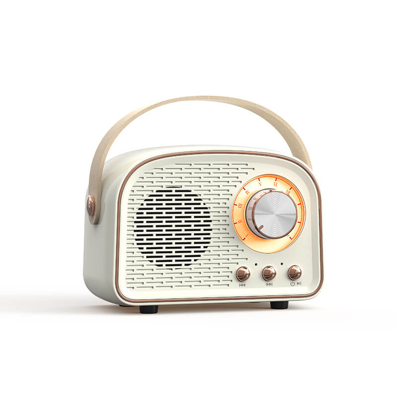Navando | Compacte Retro Bluetooth-Speaker Met FM-Radio