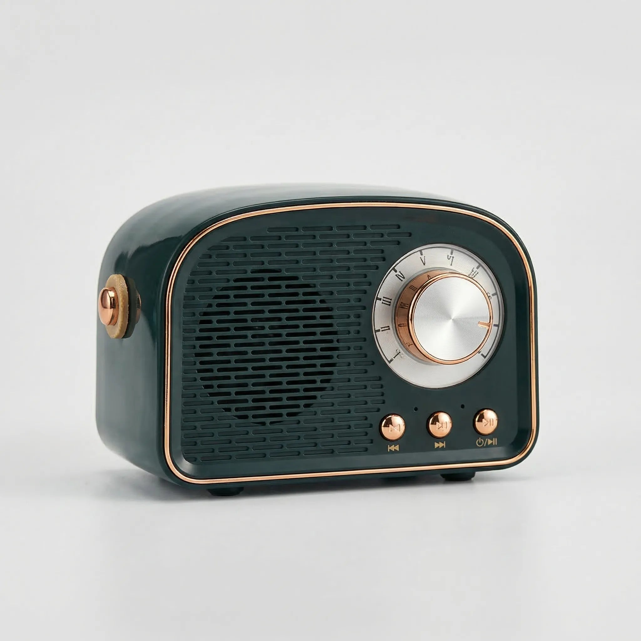 Navando | Compacte Retro Bluetooth-Speaker Met FM-Radio