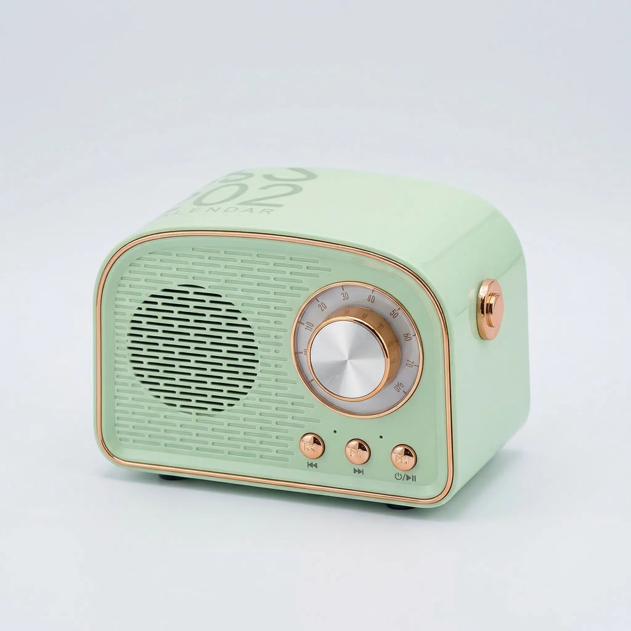 Navando | Compacte Retro Bluetooth-Speaker Met FM-Radio