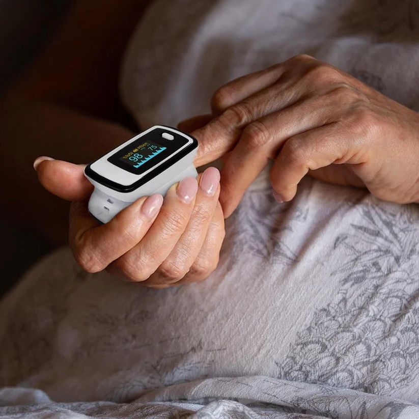 Navando | Compacte Vinger-Saturatiemeter Met Display