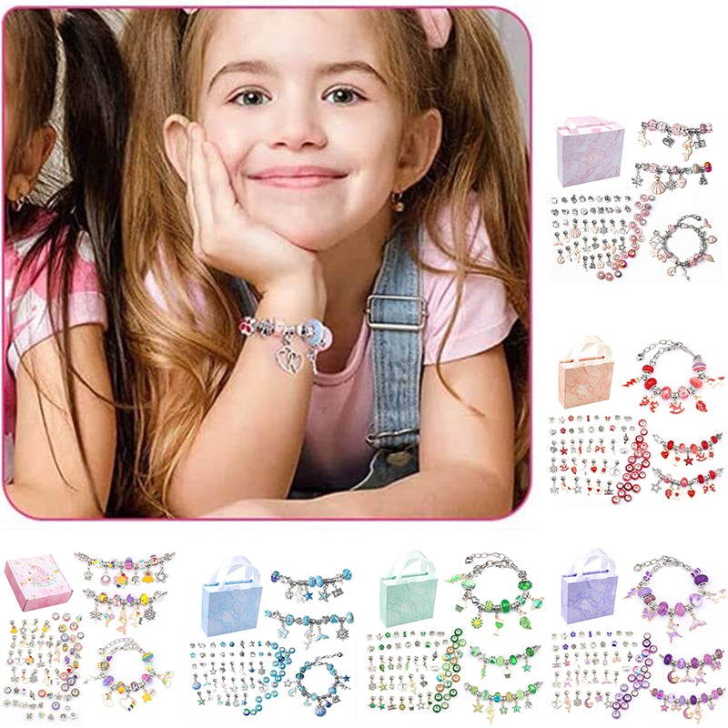 Navando | DIY Armbandenset Met Bedels En Kralen