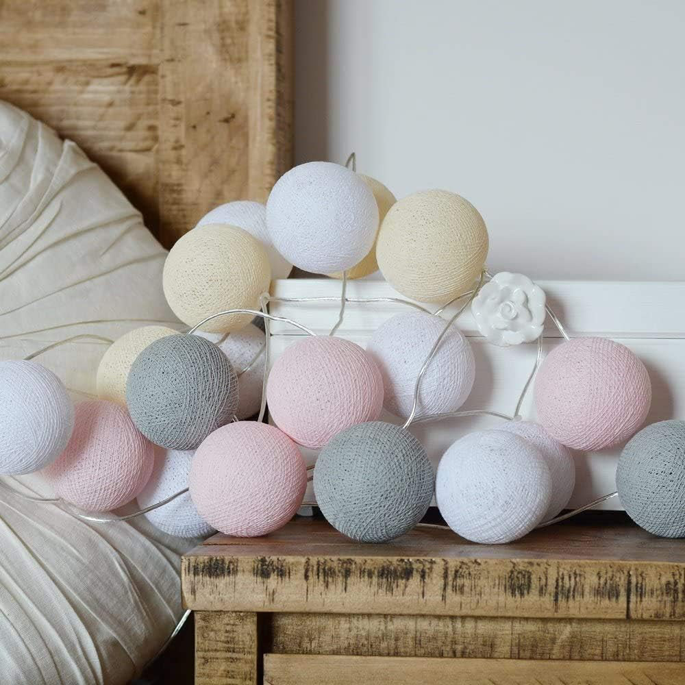 Navando | Decoratieve Lichtslinger Met Zachte Bolletjes