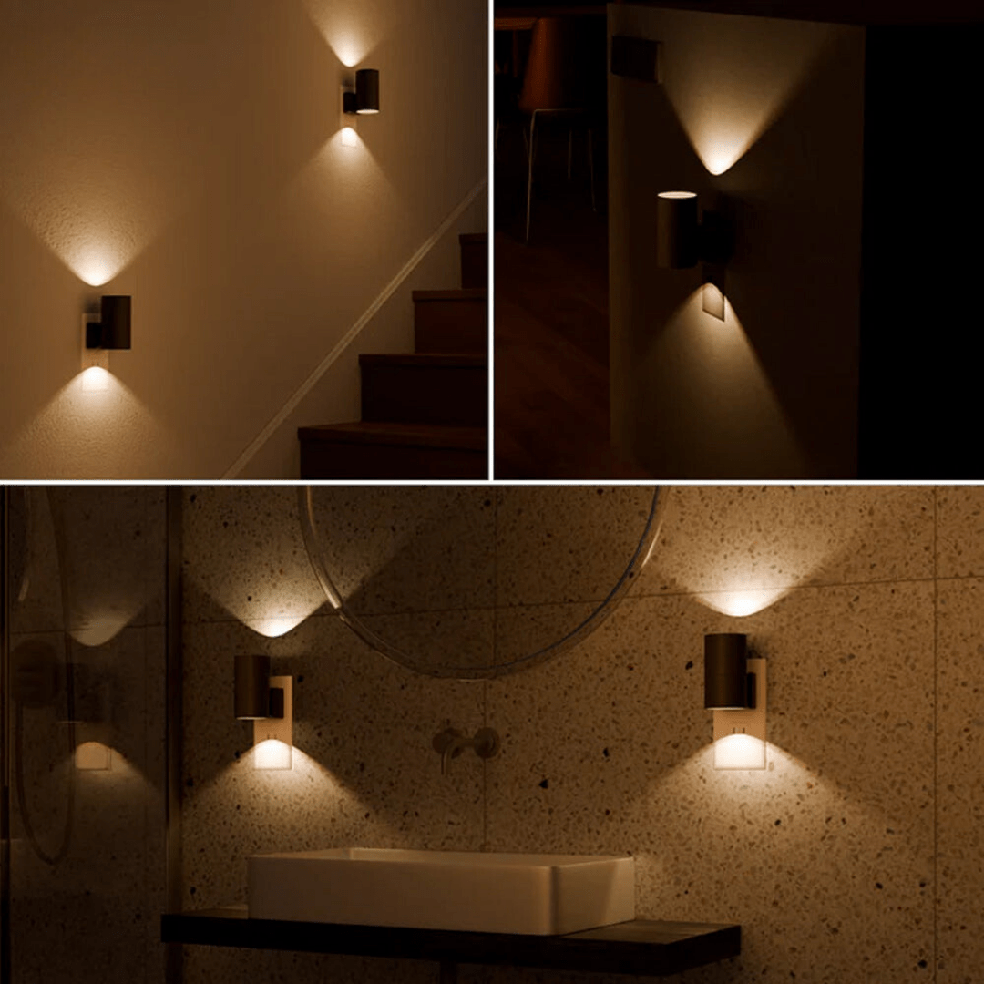 Navando | Dimbare LED Stekkerlamp Met Lichtsensor