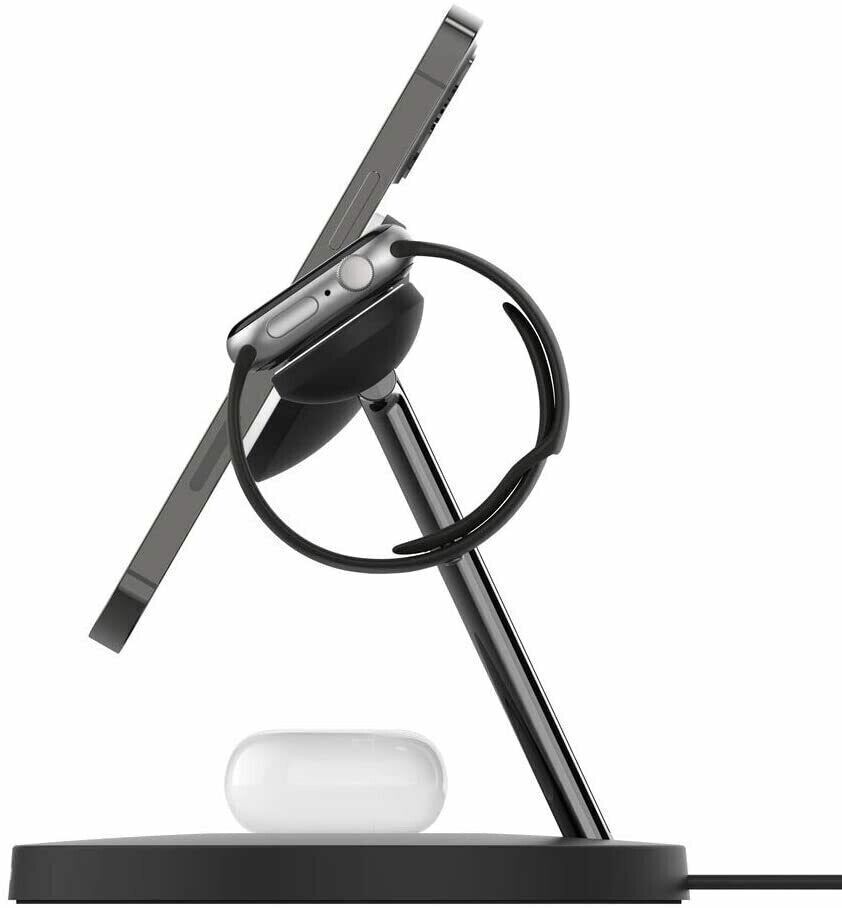 Navando | Draadloos 3-In-1 Oplaadstation Voor Apple