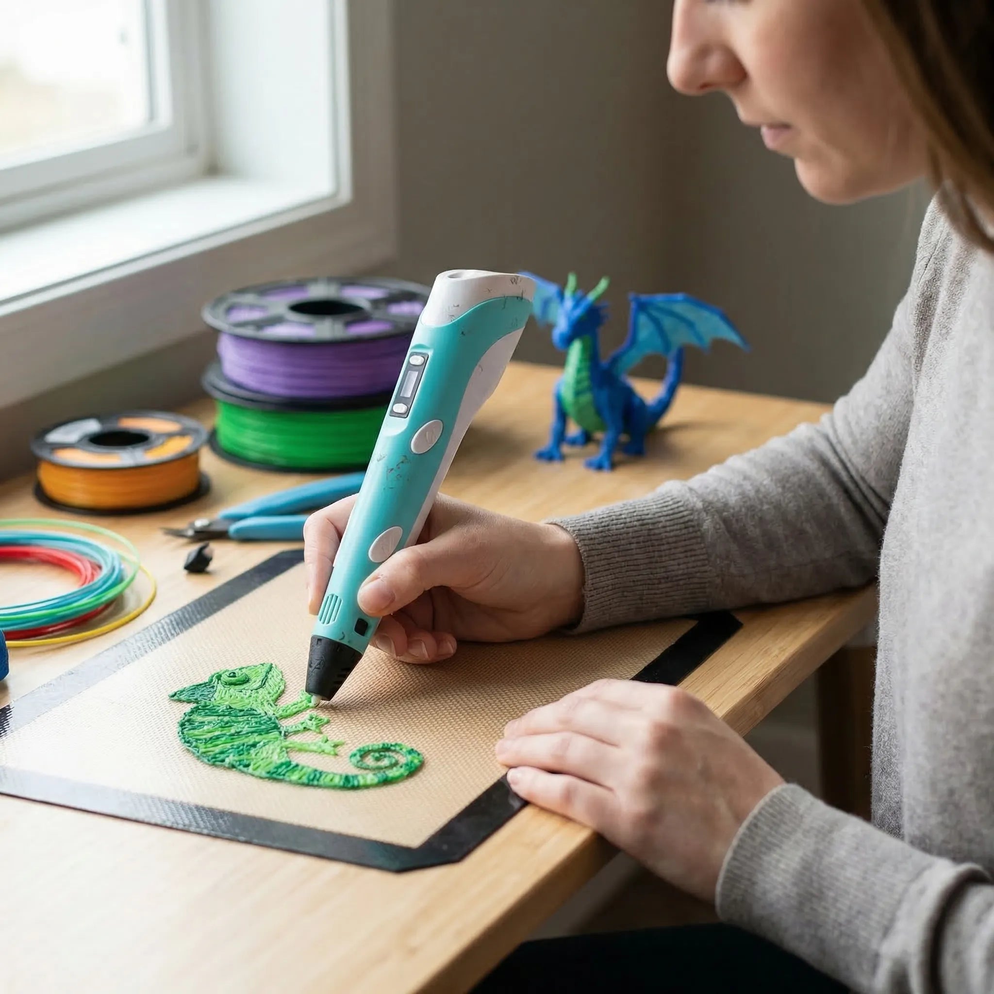Navando | Draadloze 3D-Tekenpen Met Display