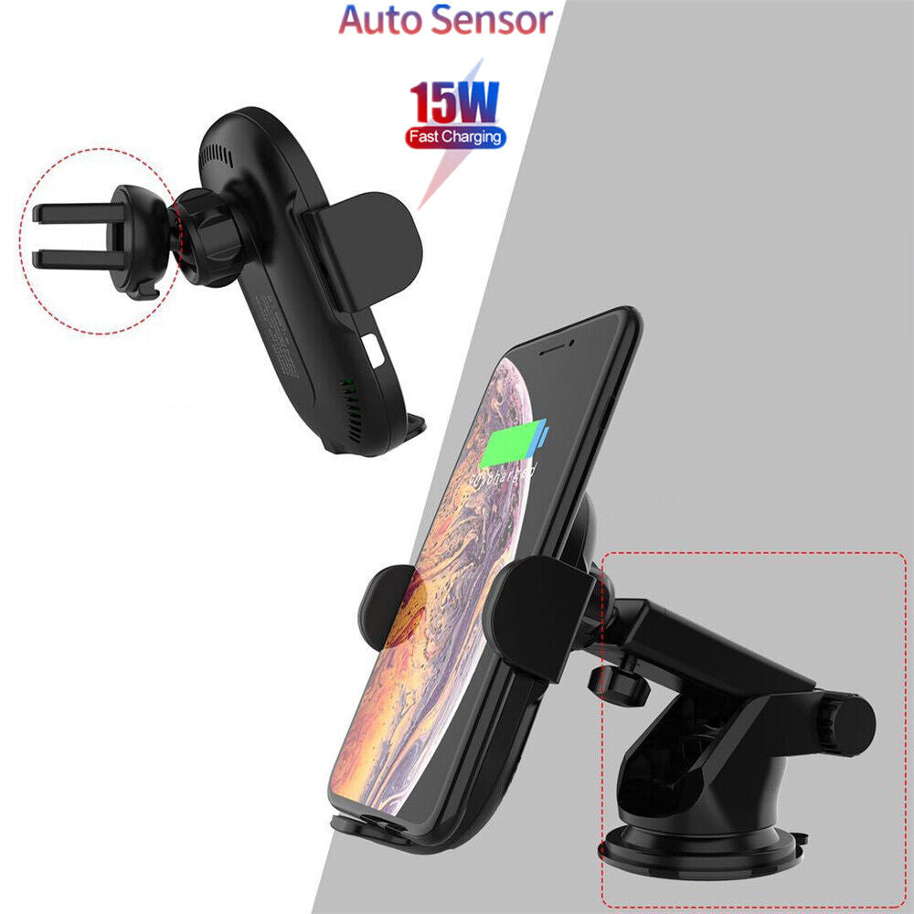 Navando | Draadloze Autolader Met Automatische Klem