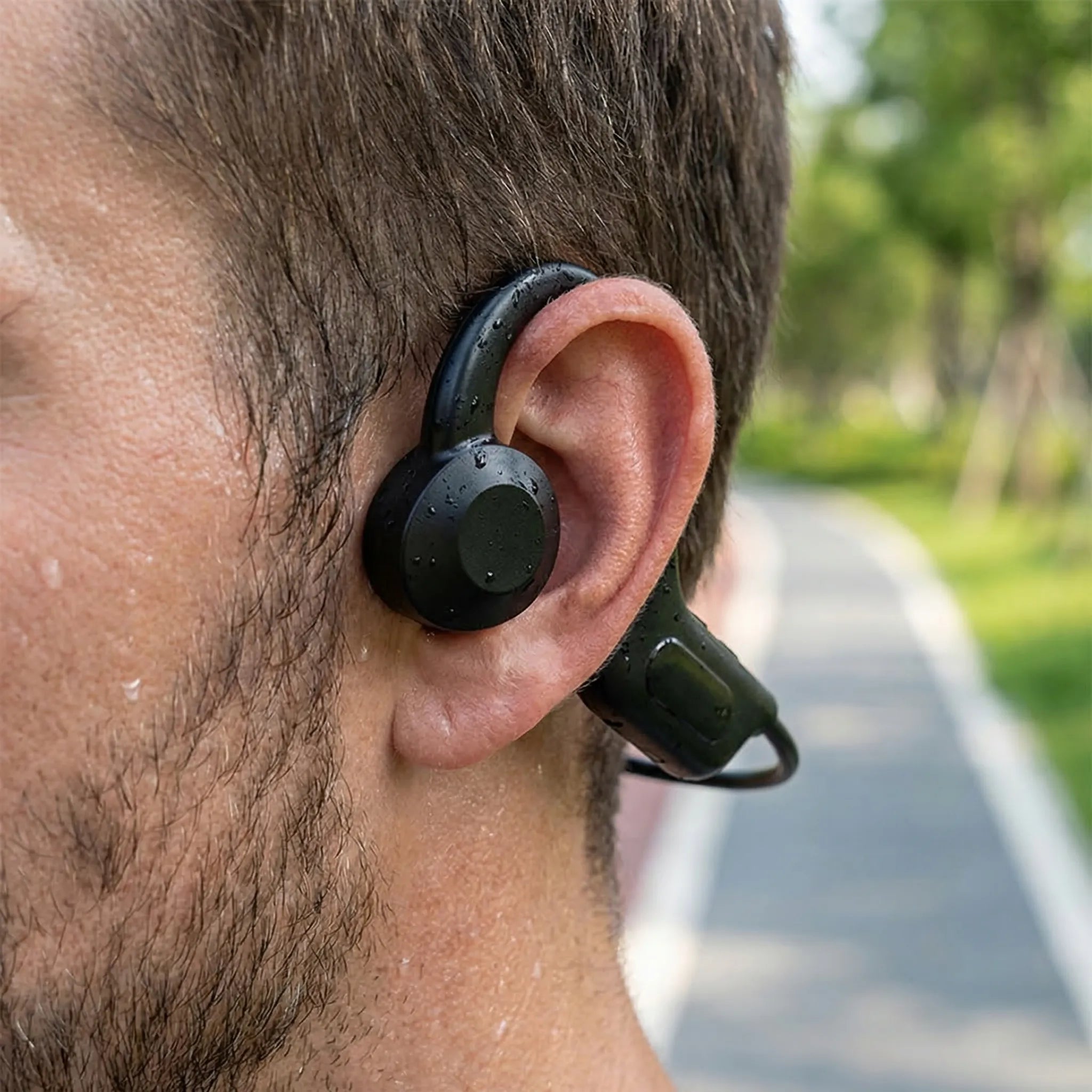 Navando | Draadloze Beengeleiding Sport Hoofdtelefoon