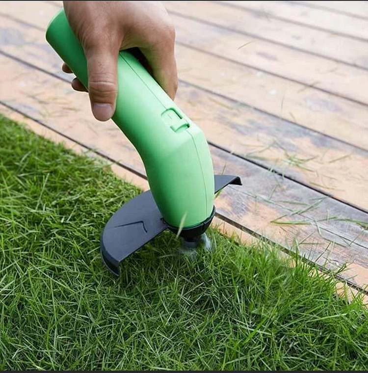 Navando | Draadloze Compacte Grasschaar Op Batterijen