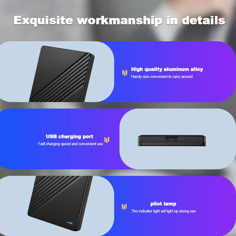 Navando | Draagbare Externe Harde Schijf Met USB 3.0