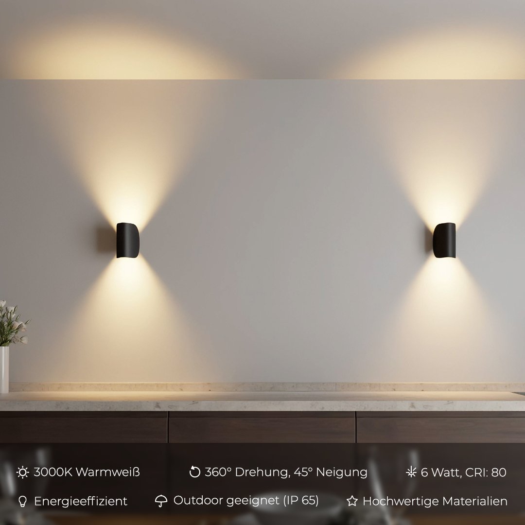 Navando | Draaibare LED Wandlamp Scandinavisch Design