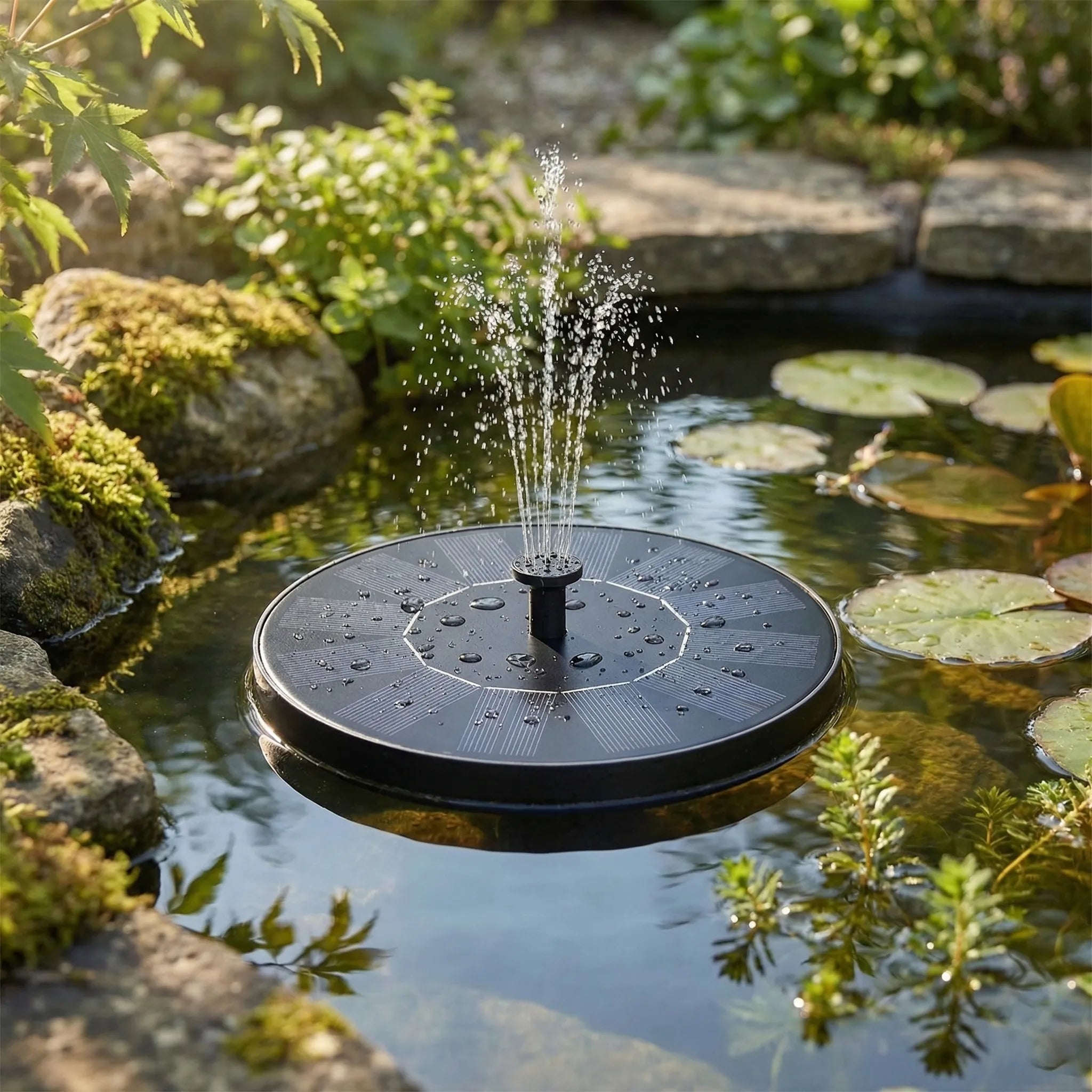 Navando | Drijvende Zonne-Energie Tuinfontein