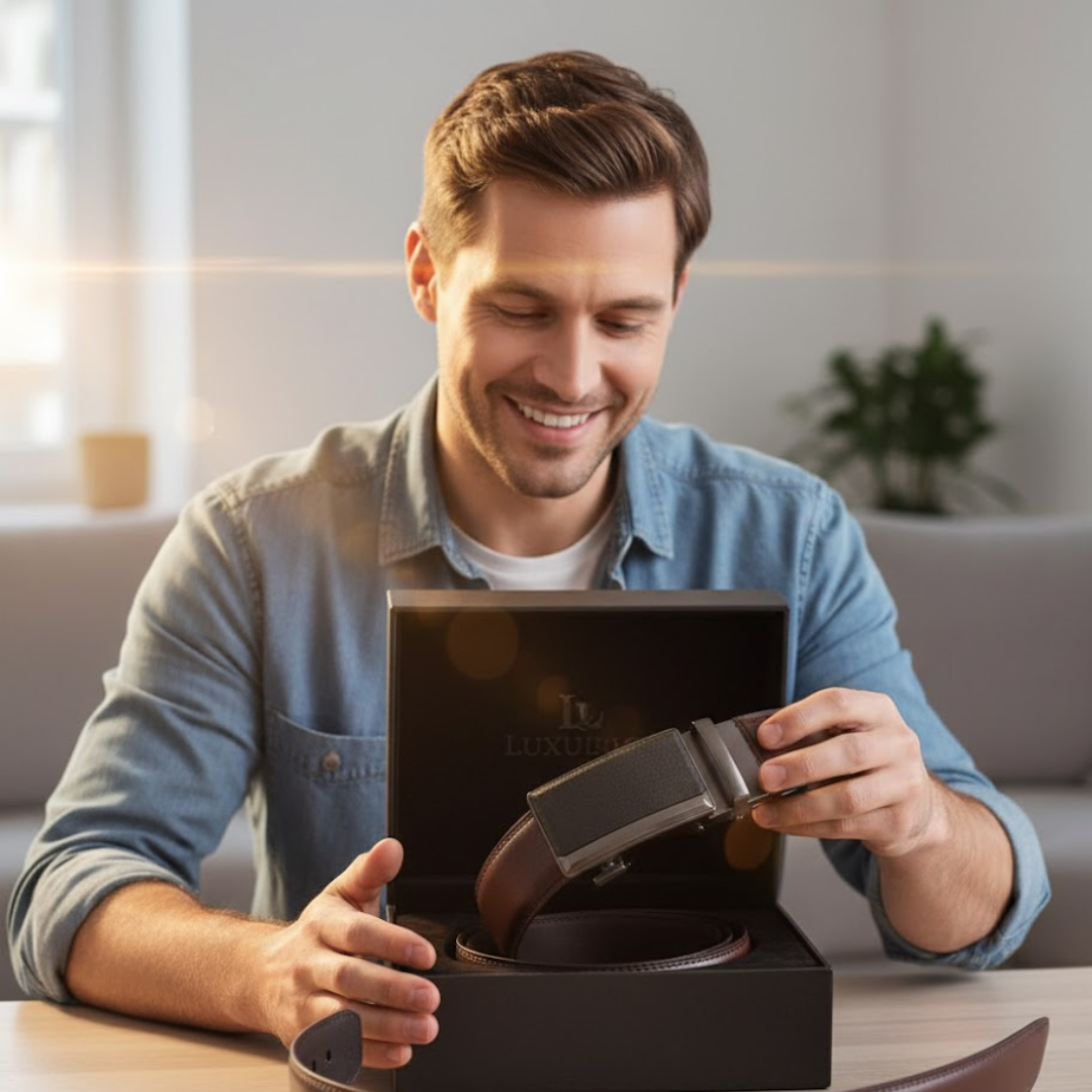 Navando | Elegante Heerenriem Met Automatische Gesp