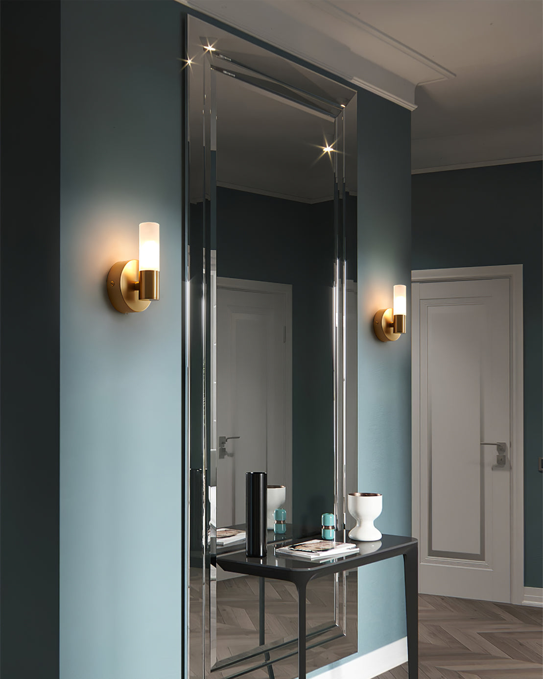 Navando | Elegante Wandlamp Met Cilindrische Kap