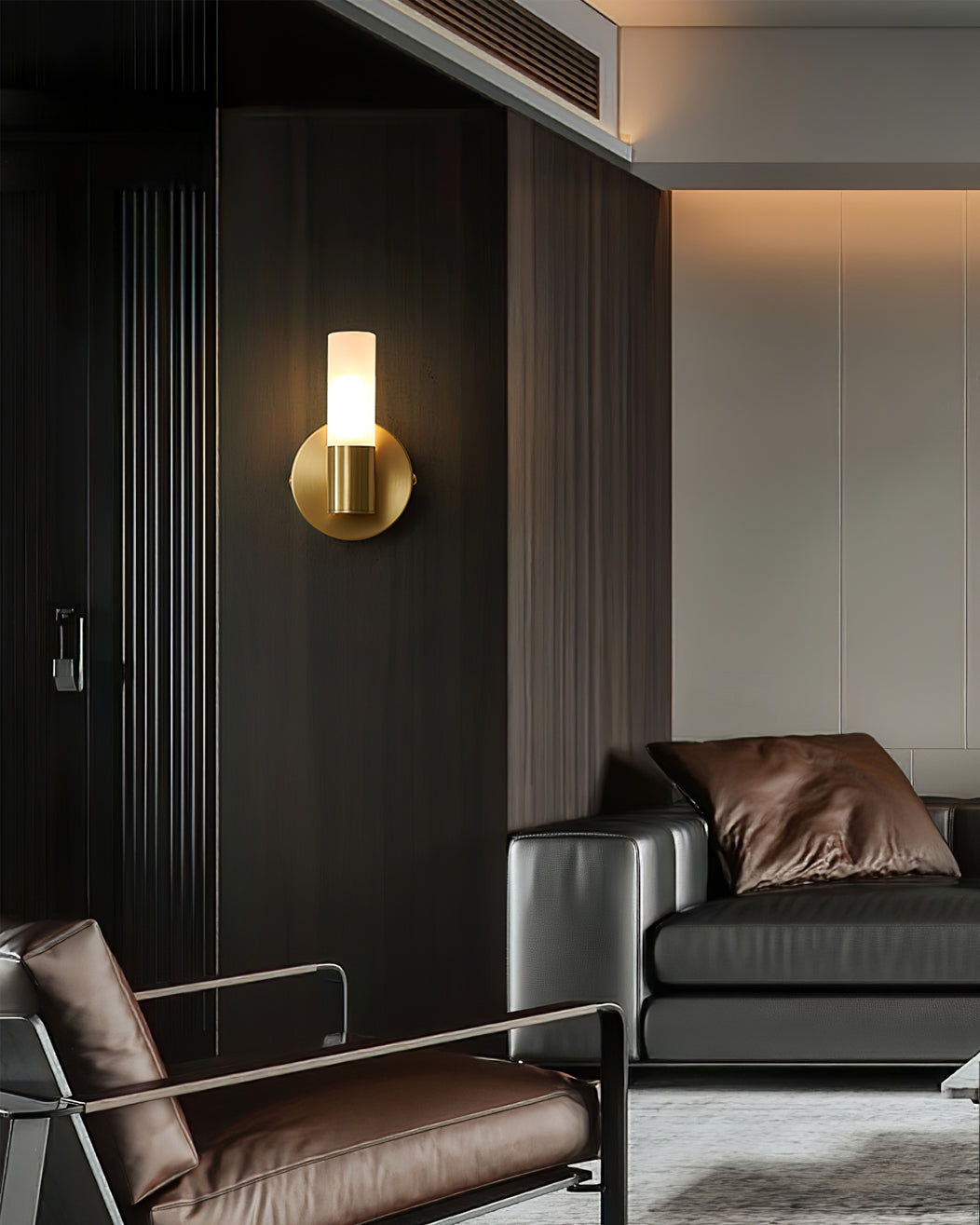 Navando | Elegante Wandlamp Met Cilindrische Kap