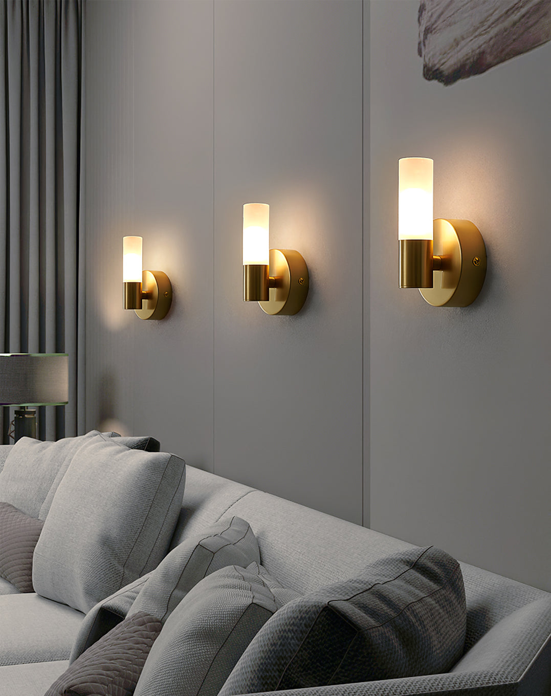 Navando | Elegante Wandlamp Met Cilindrische Kap