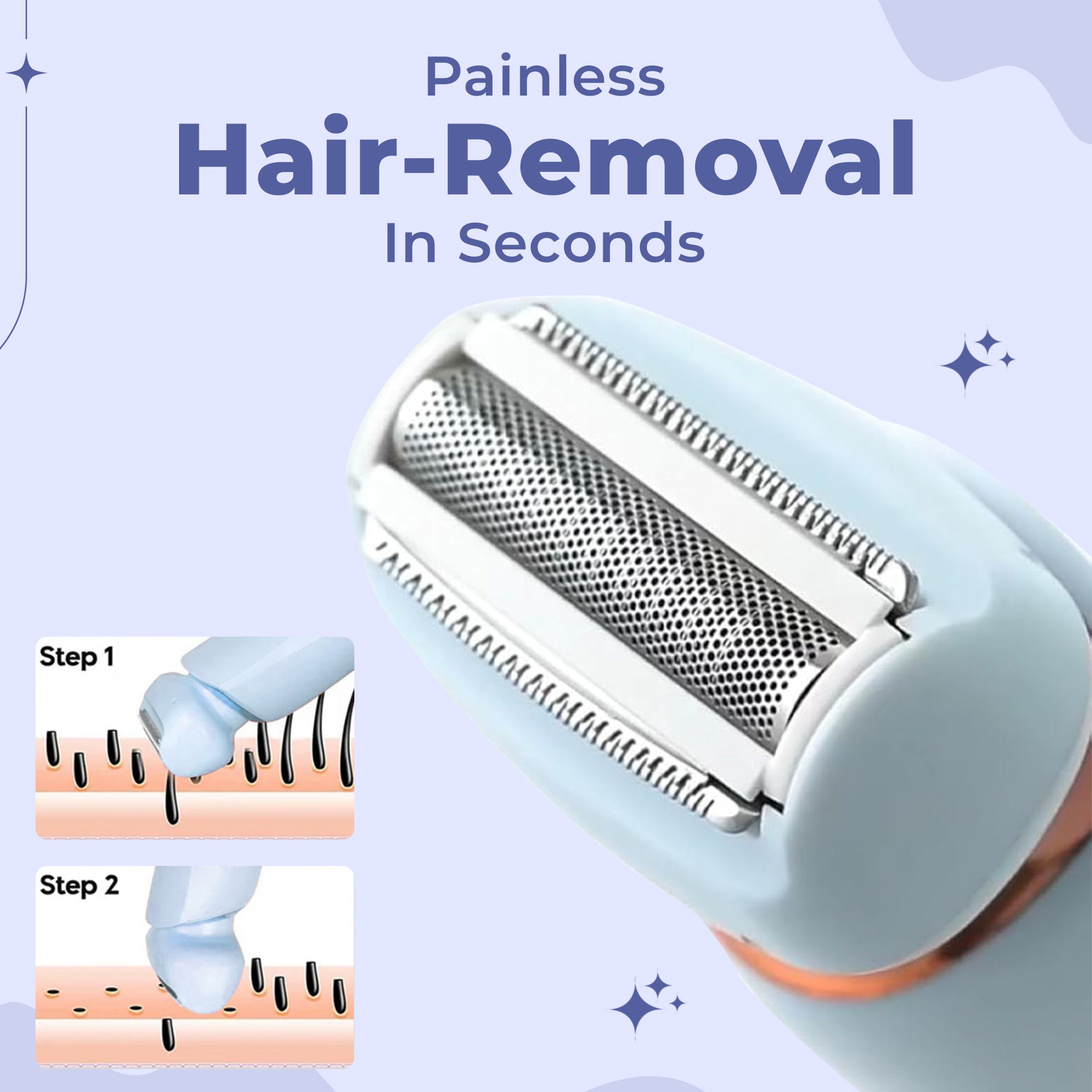 Navando | Elektrisch Draagbaar Damesscheerapparaat