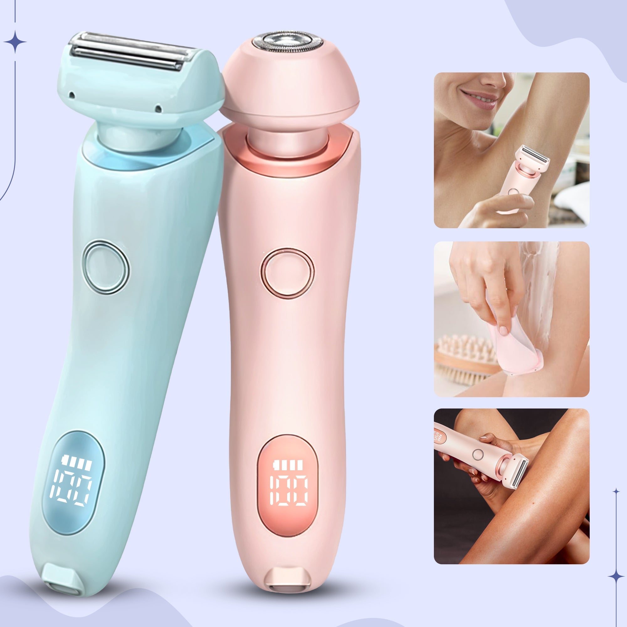 Navando | Elektrisch Draagbaar Damesscheerapparaat