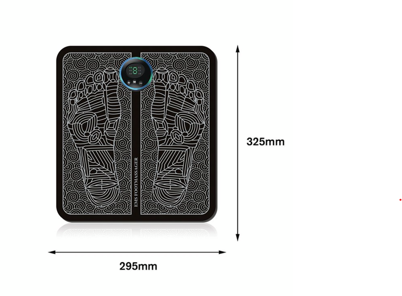 Navando | Elektrische EMS Voetmassagemat Met Afstandsbediening