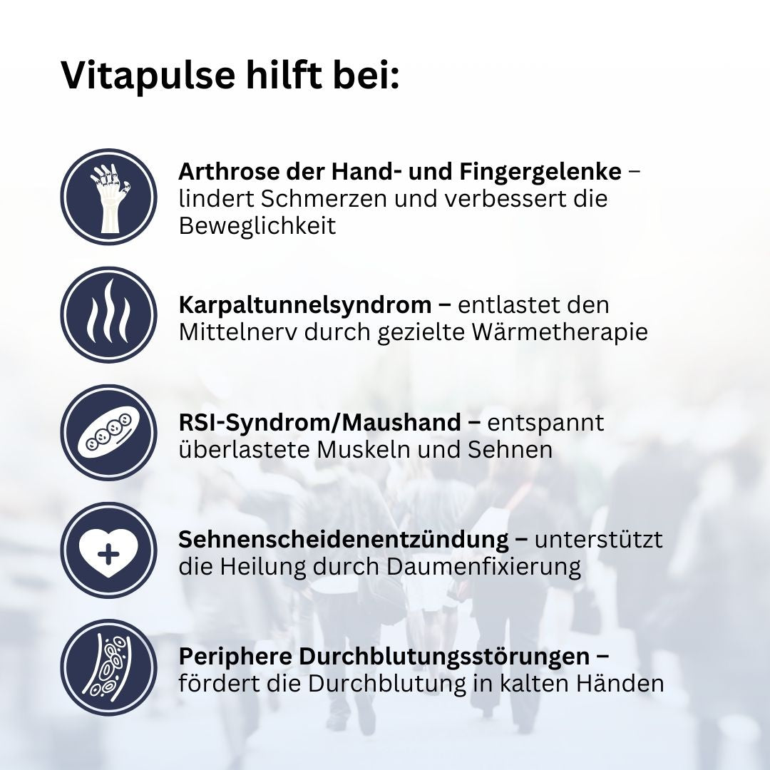 Navando | Elektrische Polsmanchet Met Warmtefunctie