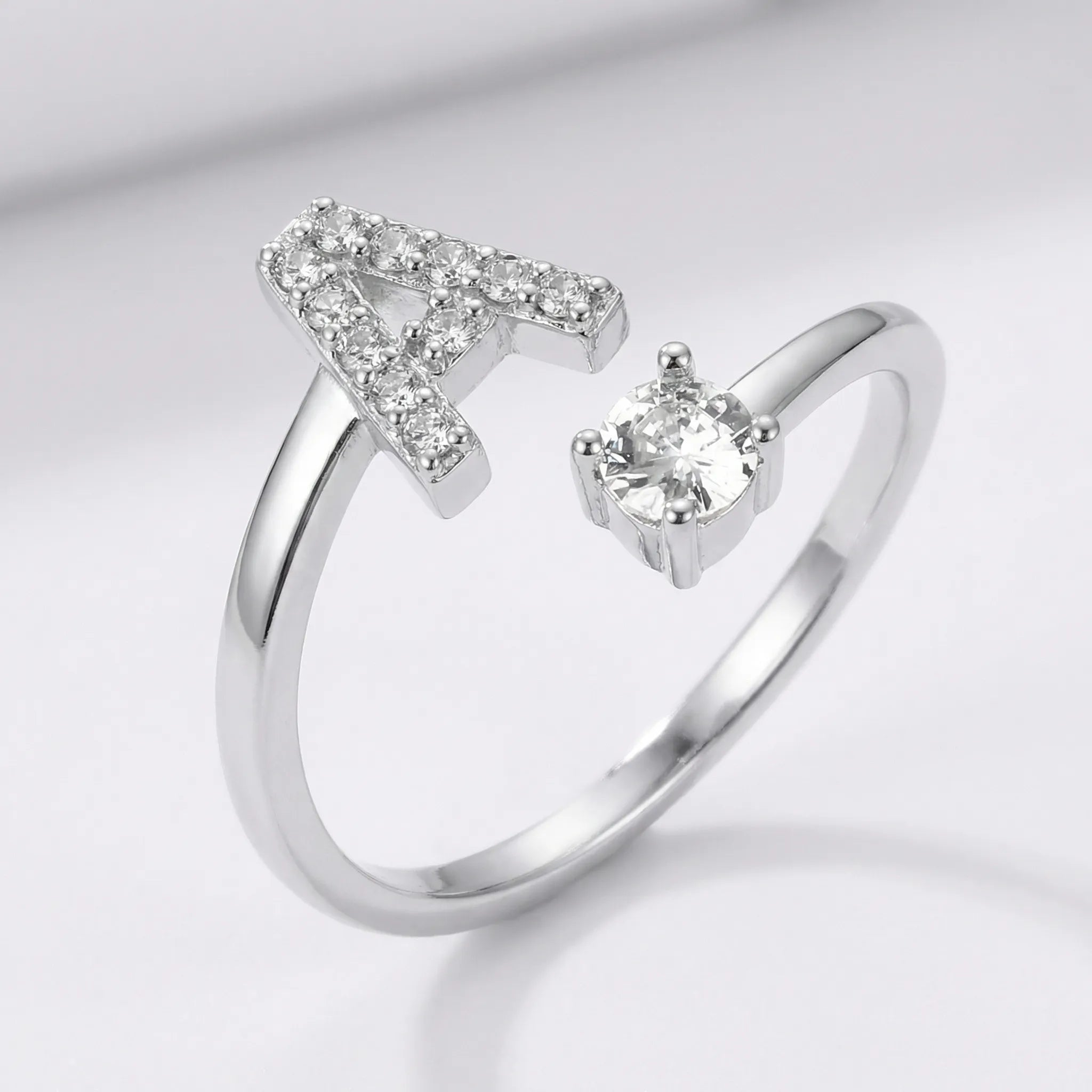 Navando | Gepersonaliseerde Ring Met zirkoniasTeen