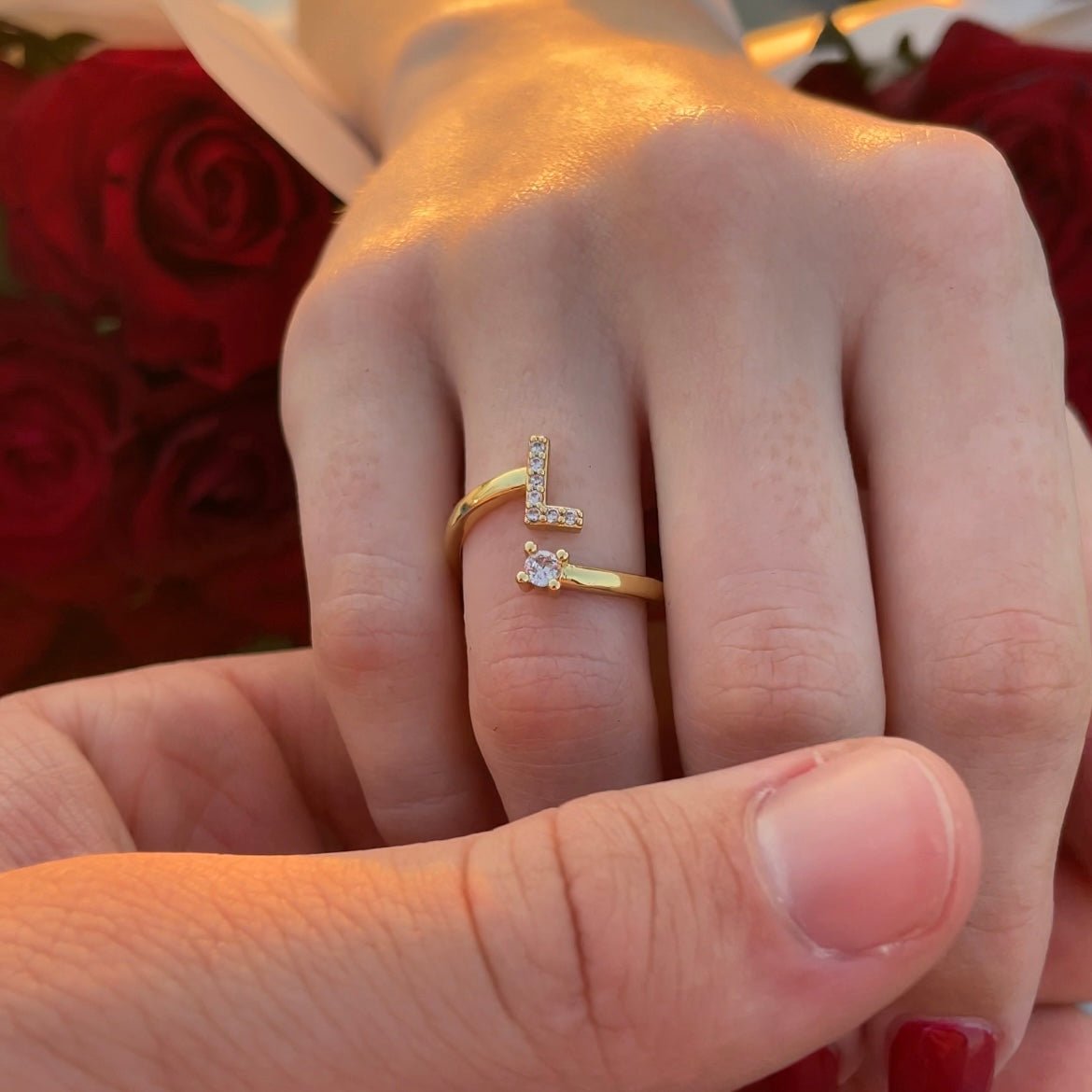 Navando | Gepersonaliseerde Ring Met zirkoniasTeen