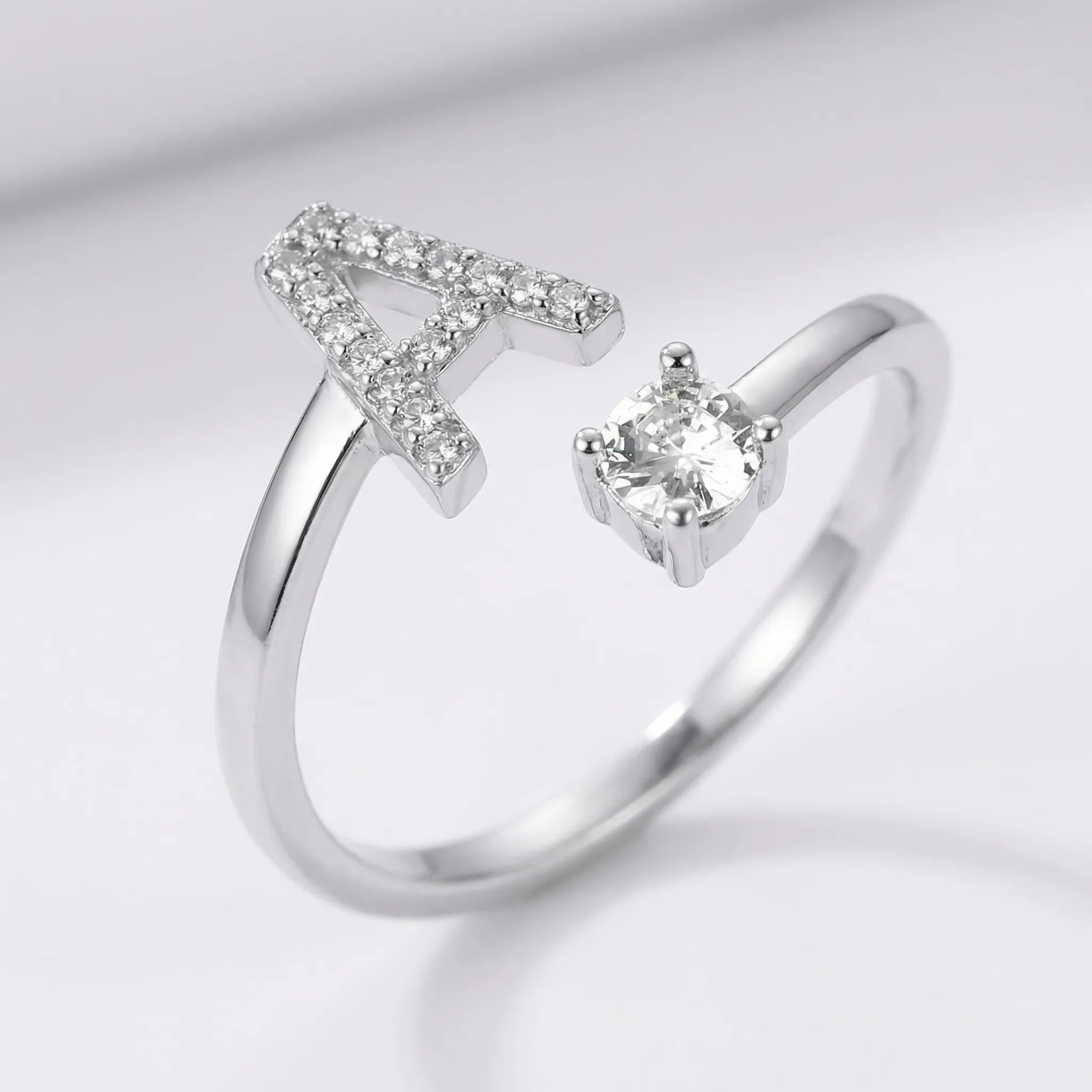 Navando | Gepersonaliseerde Ring Met zirkoniasTeen