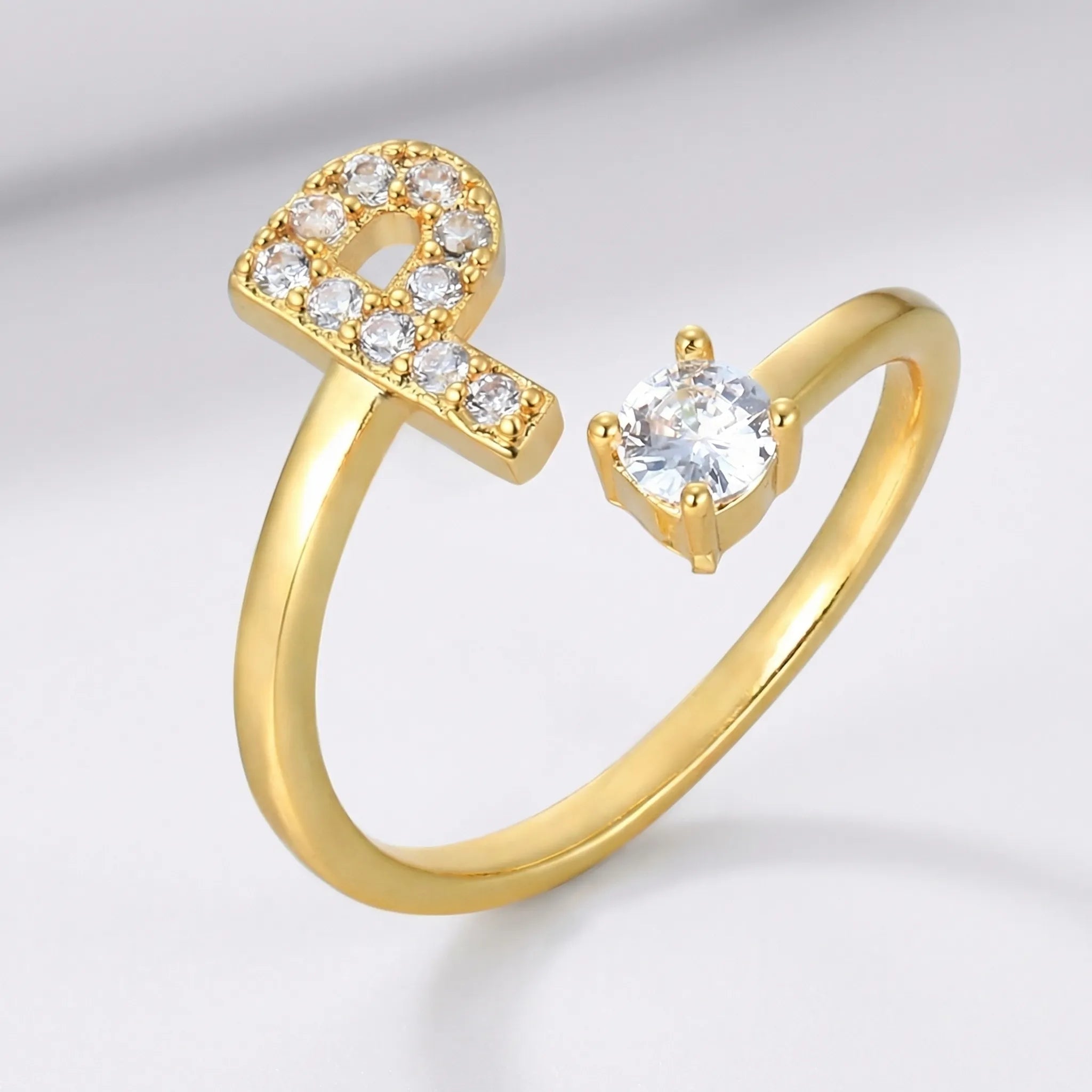 Navando | Gepersonaliseerde Ring Met zirkoniasTeen