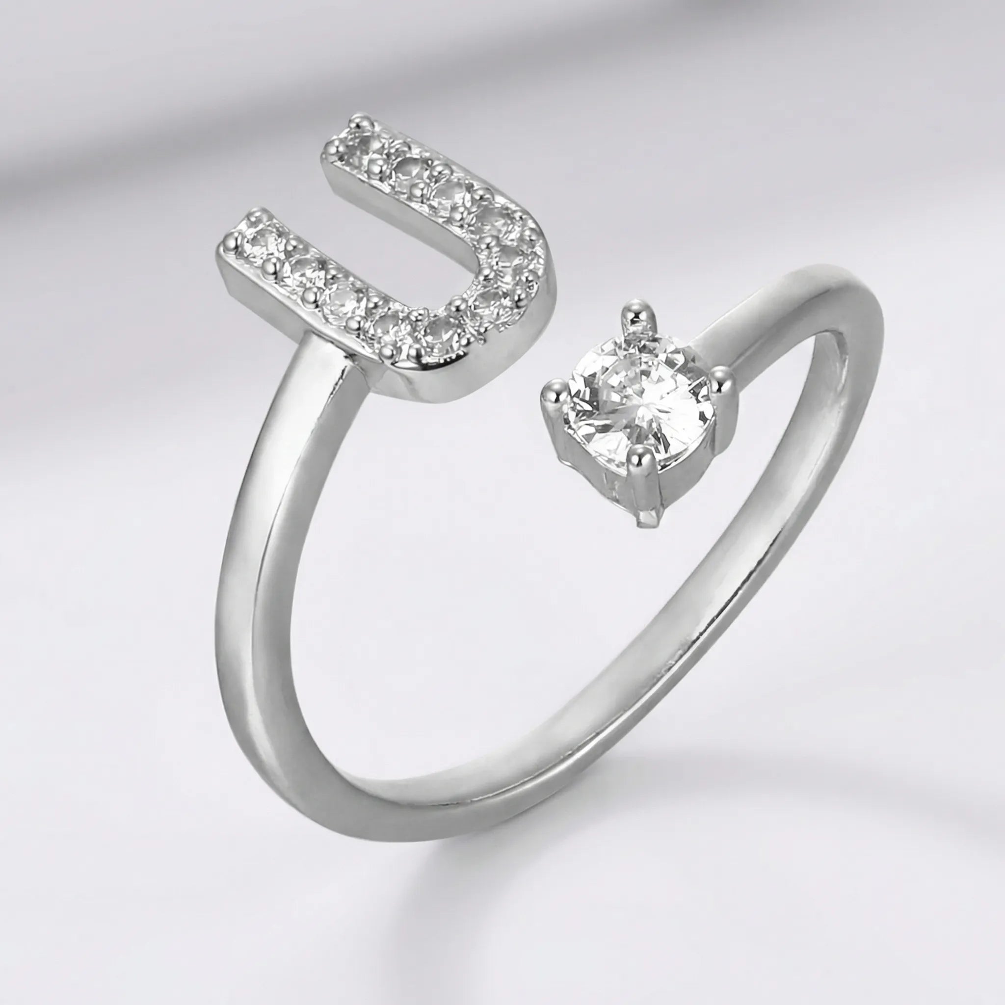 Navando | Gepersonaliseerde Ring Met zirkoniasTeen