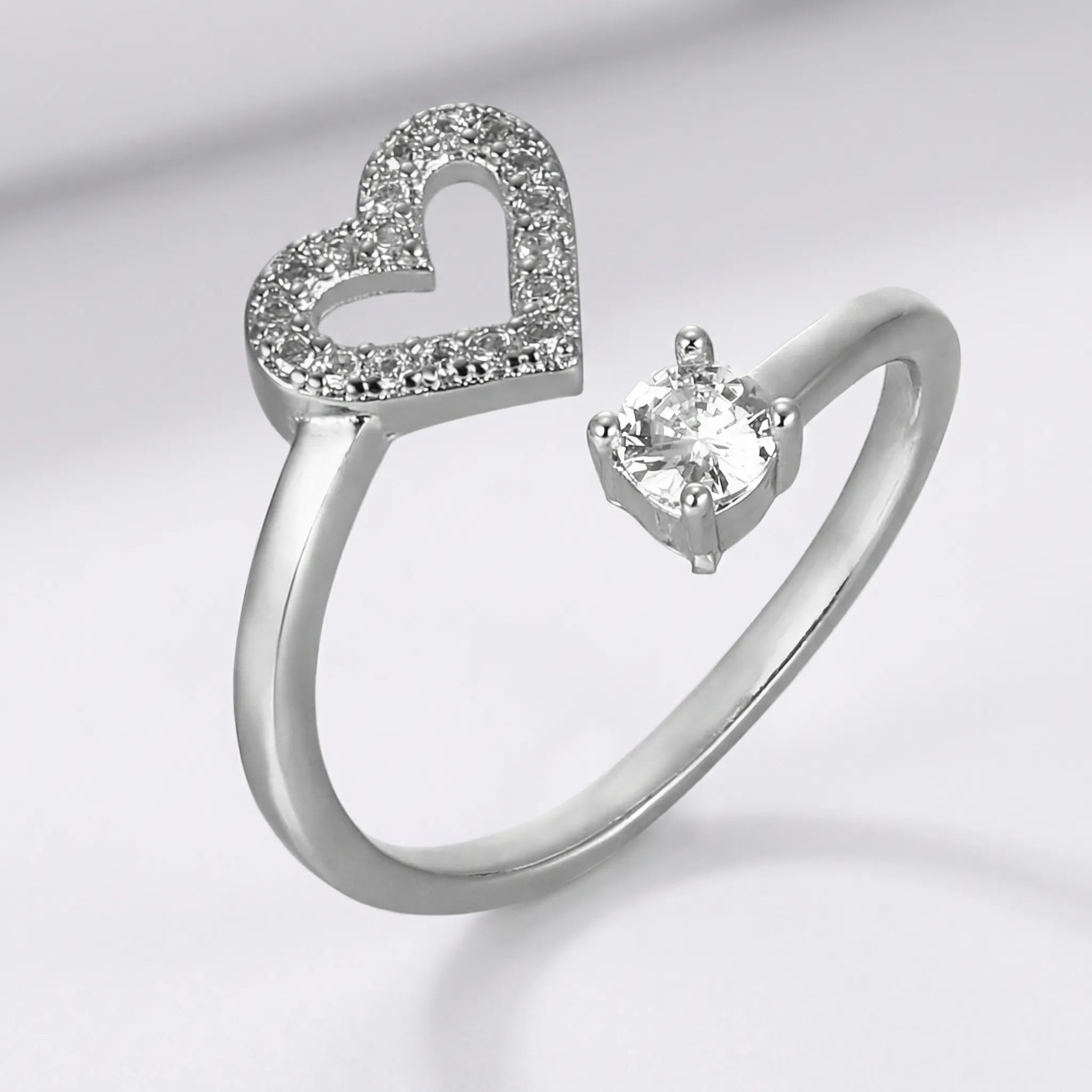 Navando | Gepersonaliseerde Ring Met zirkoniasTeen