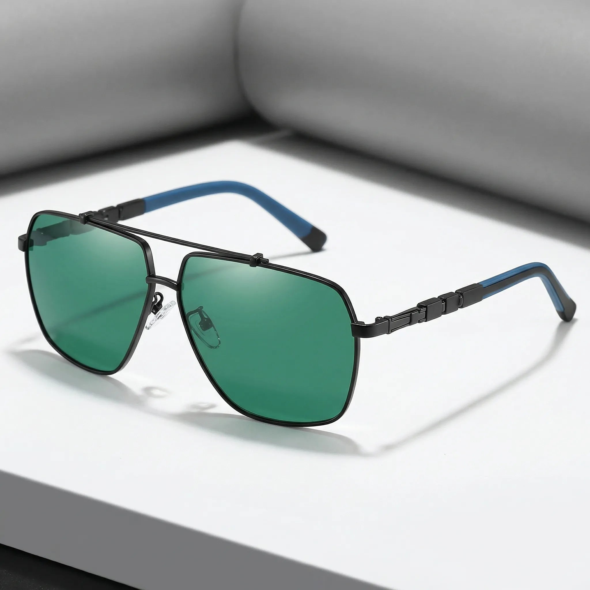 Navando | Gepolariseerde Aviator-Zonnebril Voor Heren