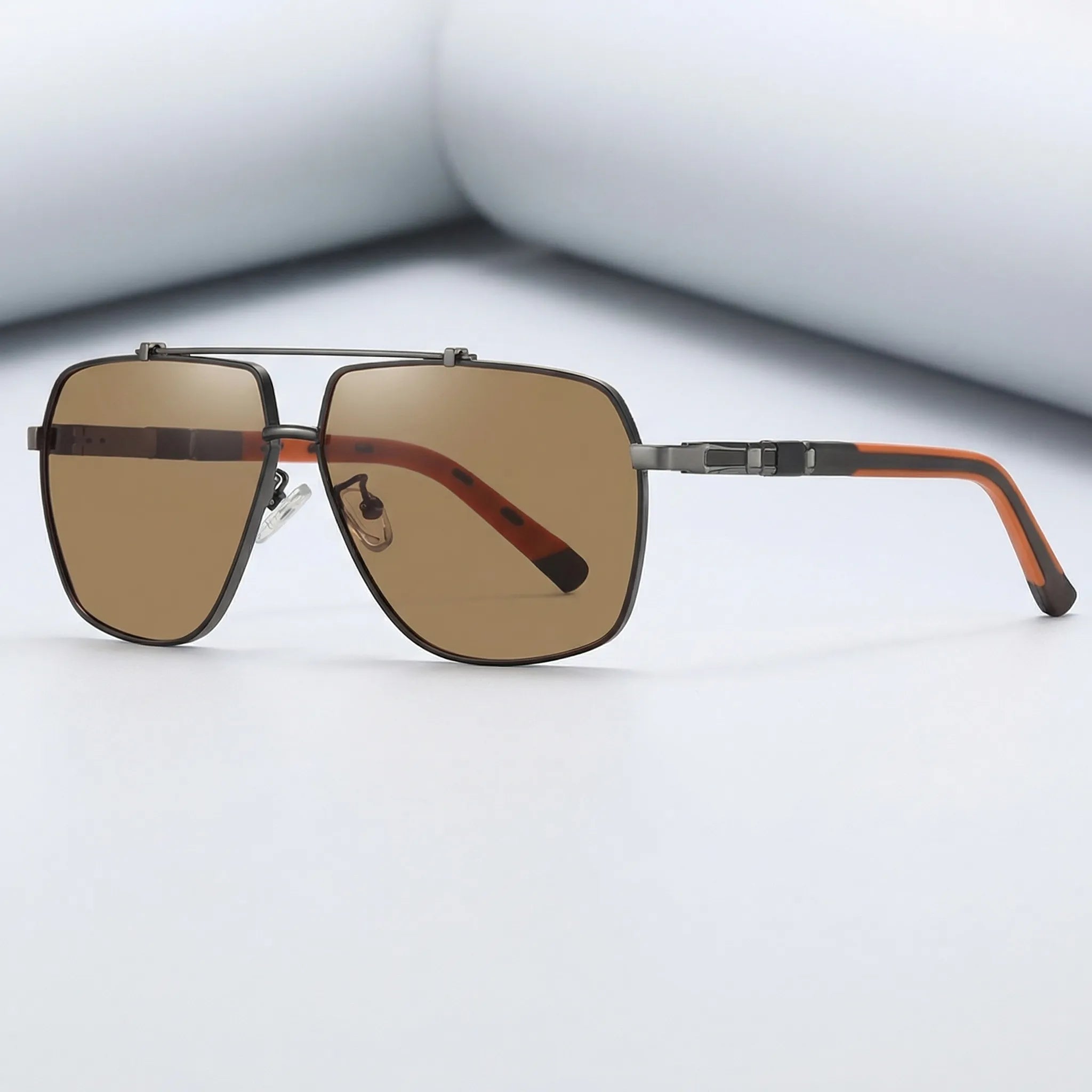 Navando | Gepolariseerde Aviator-Zonnebril Voor Heren