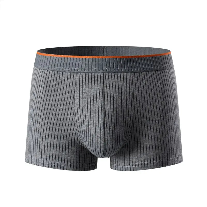 Navando | Gestreepte Heren Boxershorts Met Elastische Tailleband