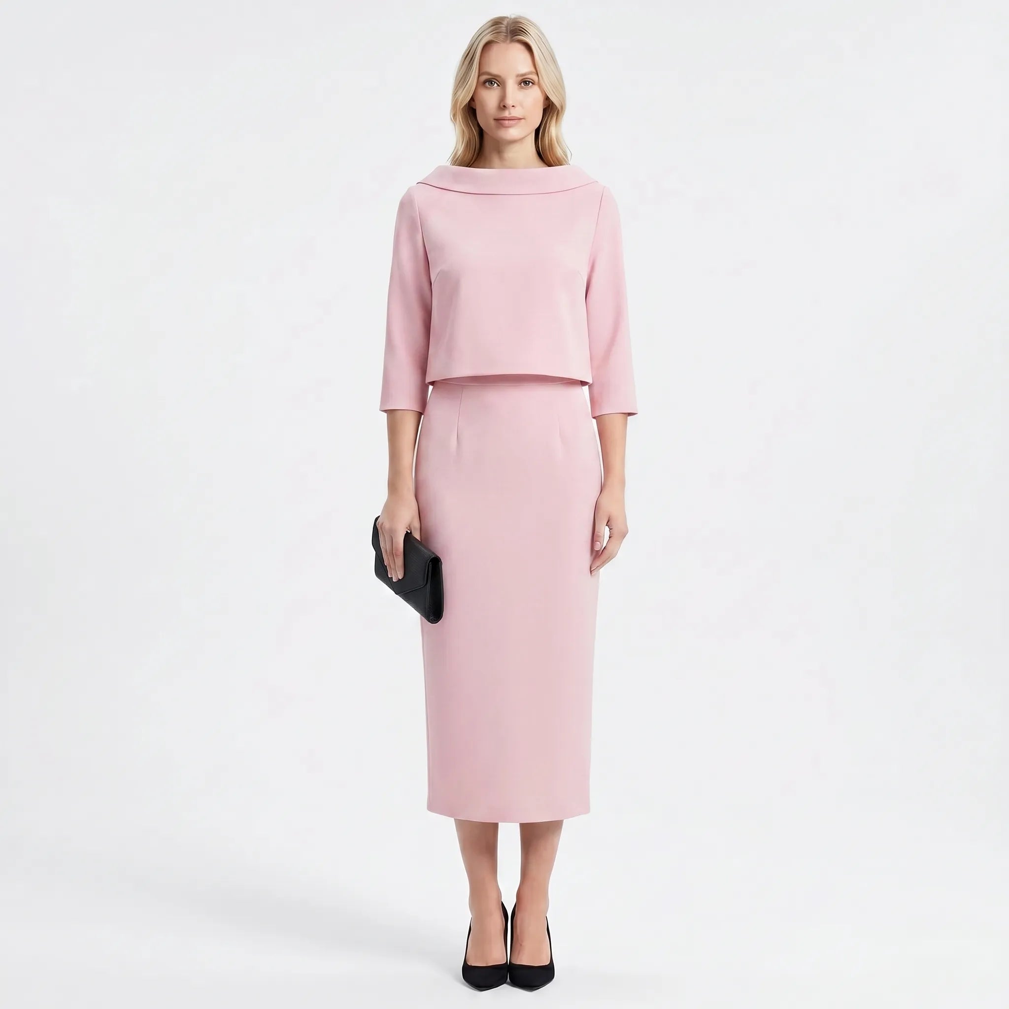 Navando | Getailleerde Tweedelige Rok Set