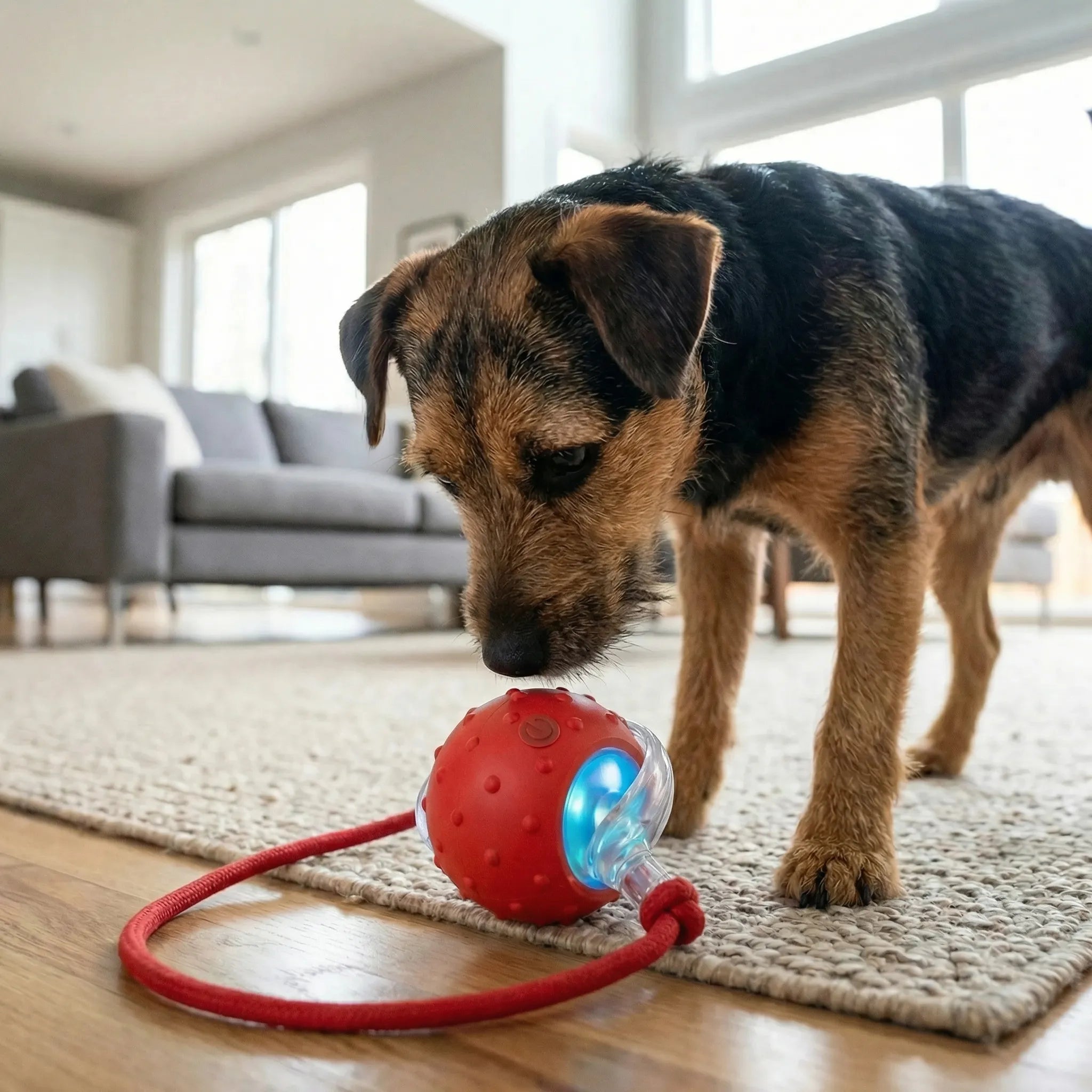 Navando | Interactieve Zelfrollende Speelbal Voor Honden