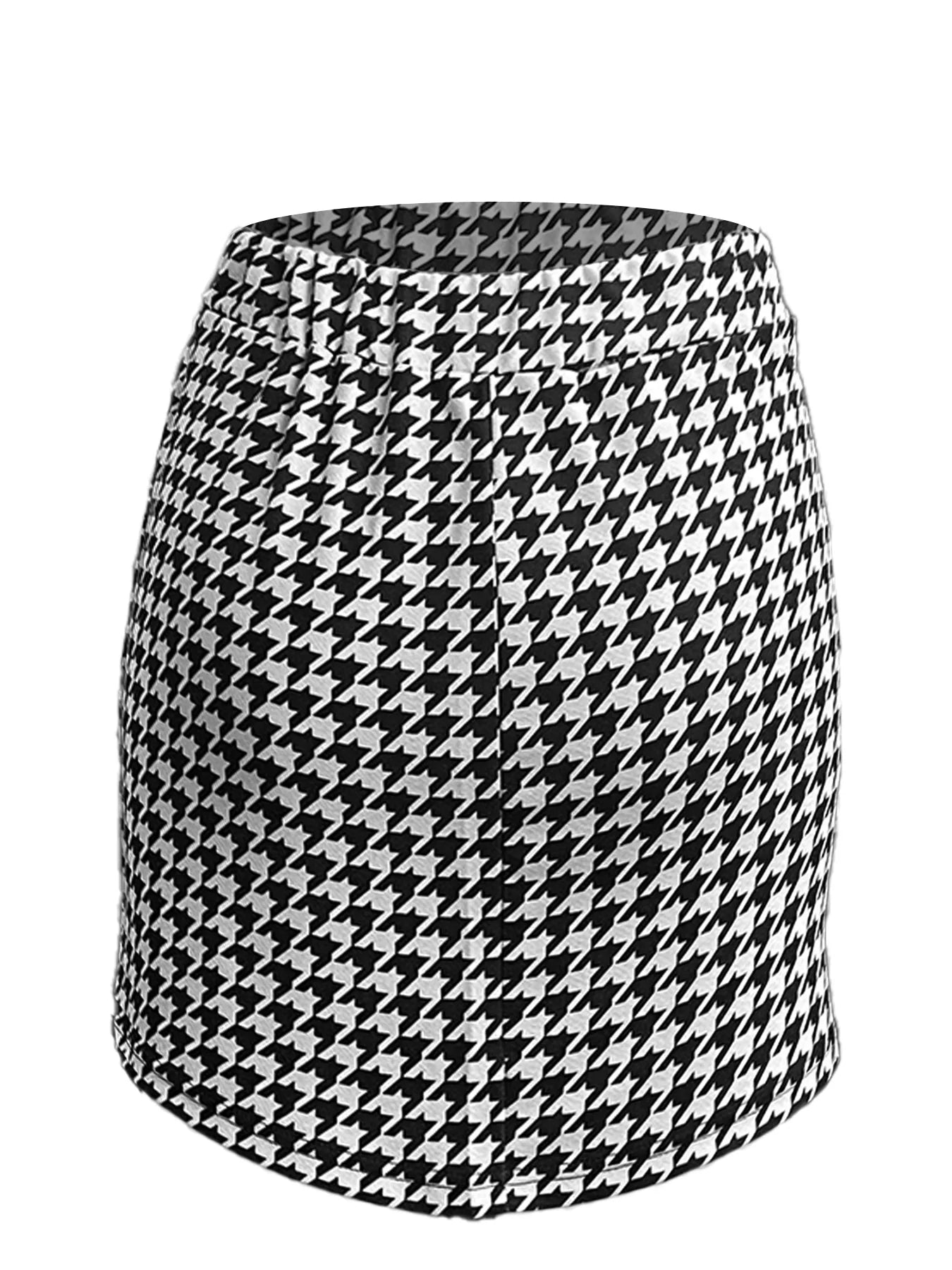 Navando | Korte Kokerrok Met Hoge Taille