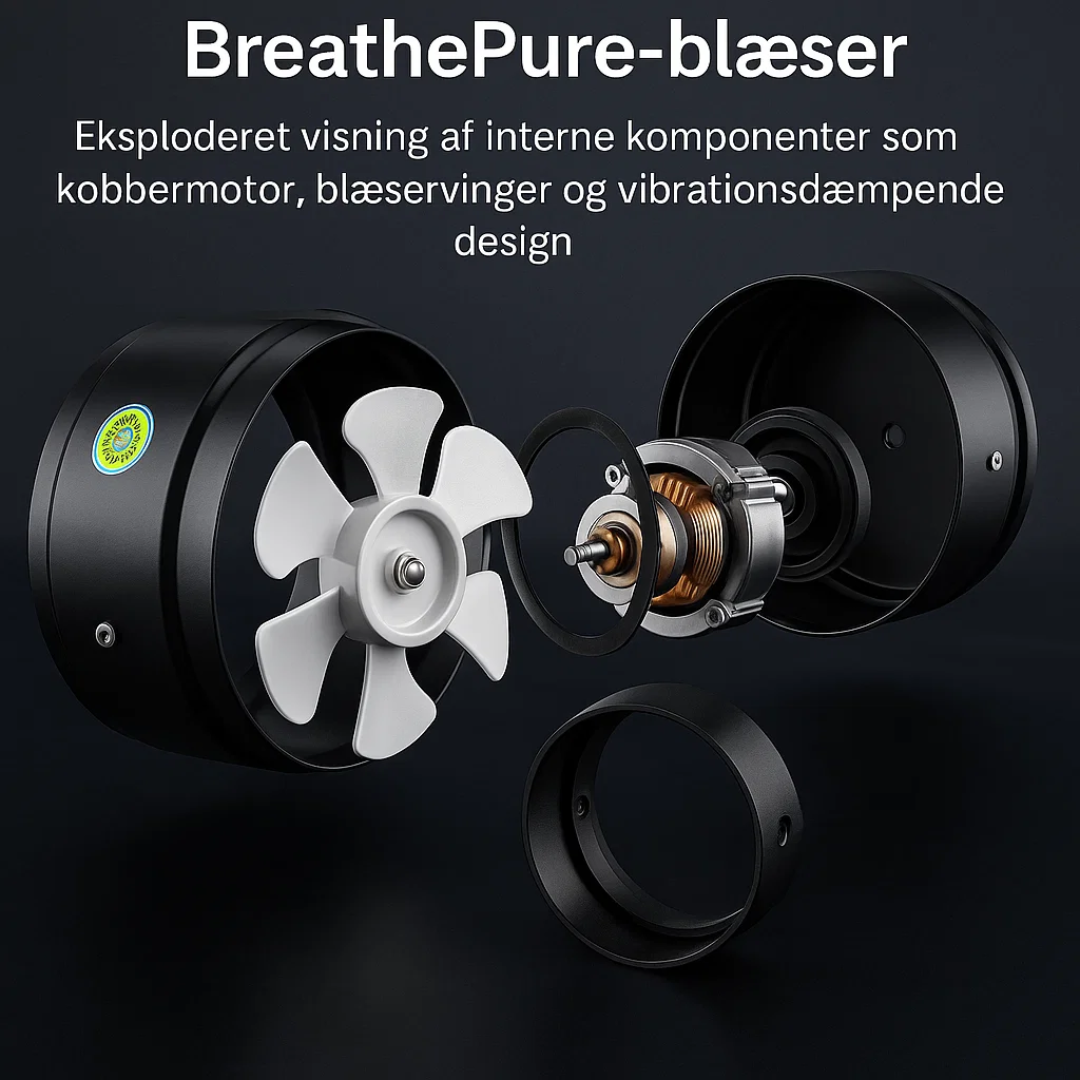 Navando | Krachtige Buisvormige Afzuigventilator