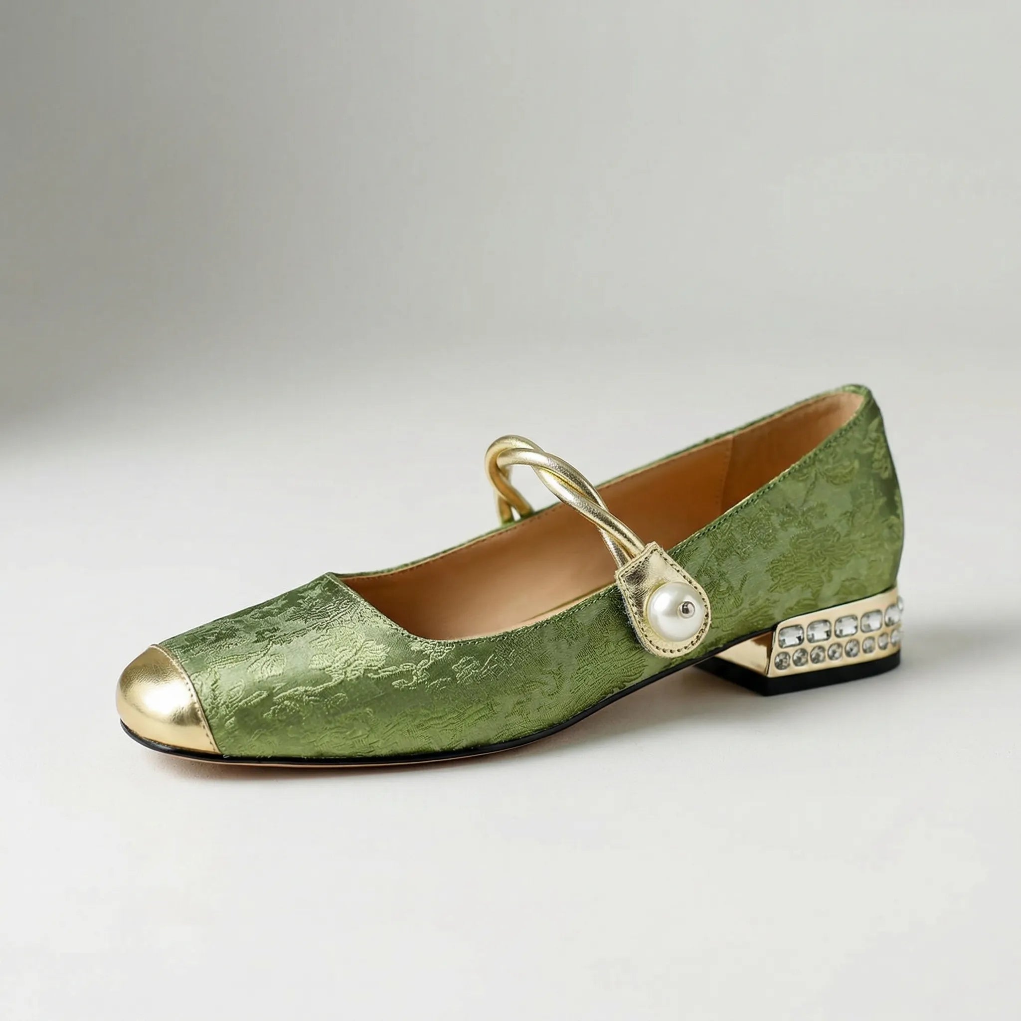 Navando | Lagehak Ballerina Met Borduursel