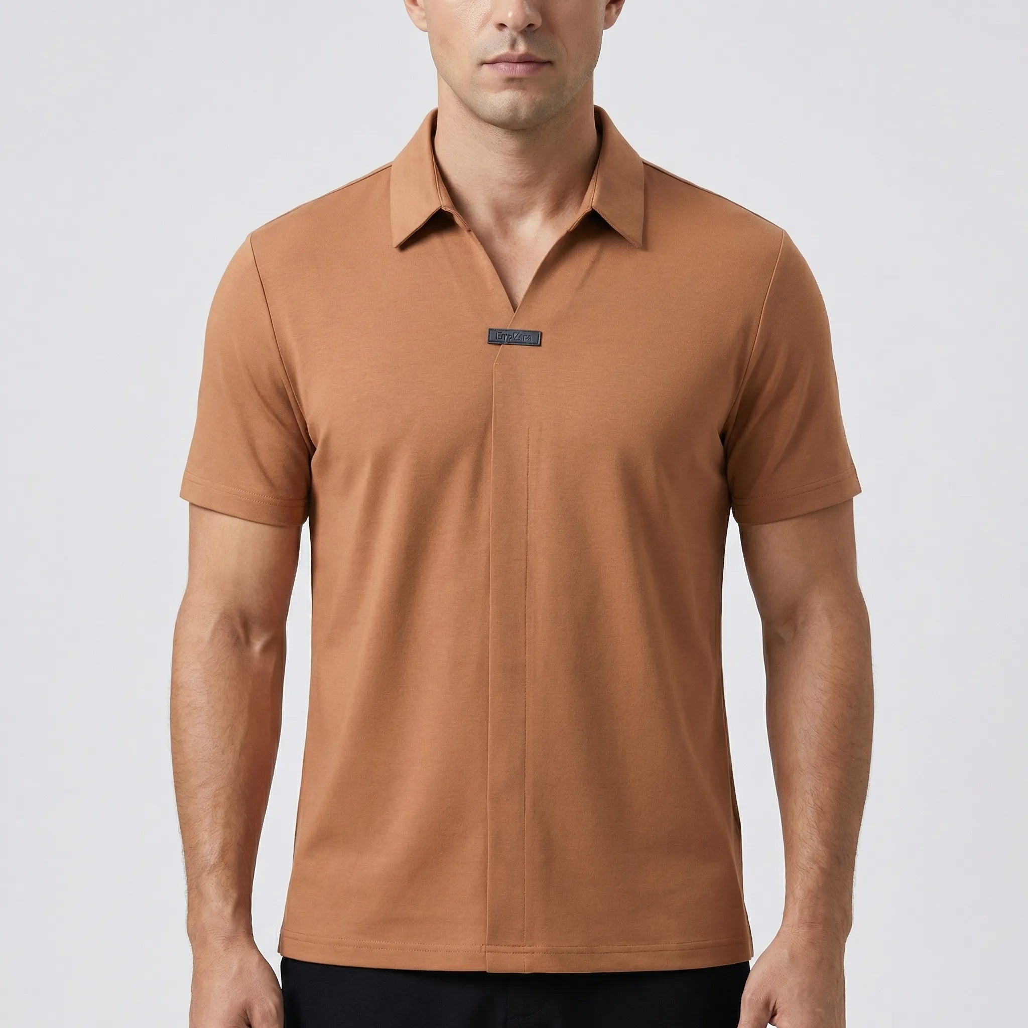 Navando | Minimalistische Poloshirt Met Kraag
