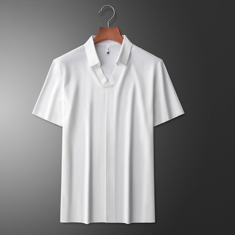 Navando | Minimalistische Poloshirt Met Kraag
