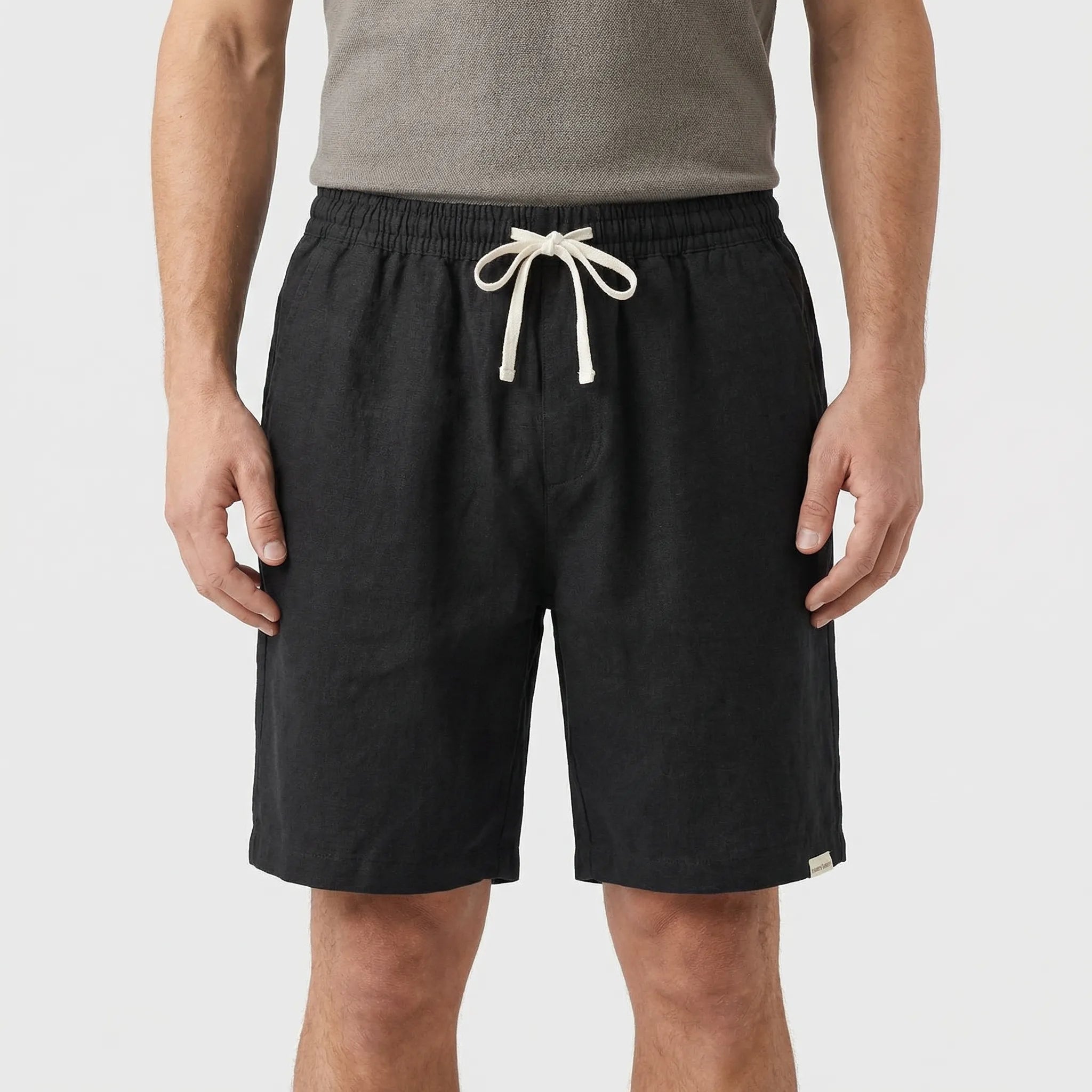 Navando | Minimalistische Short Met Trekkoord En Elastische Tailleband