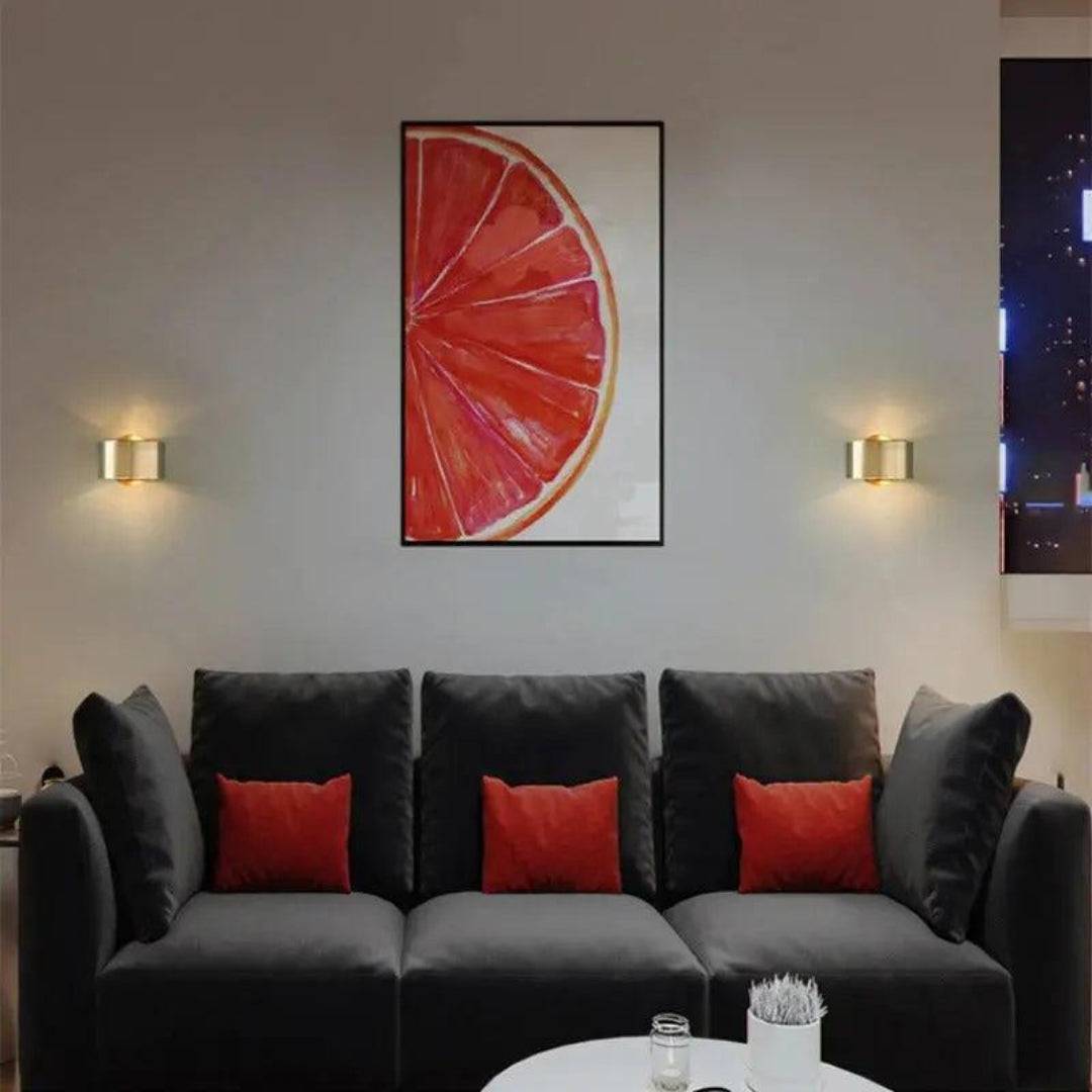 Navando | Moderne Cilindrische Wandlamp Met Lichtspel
