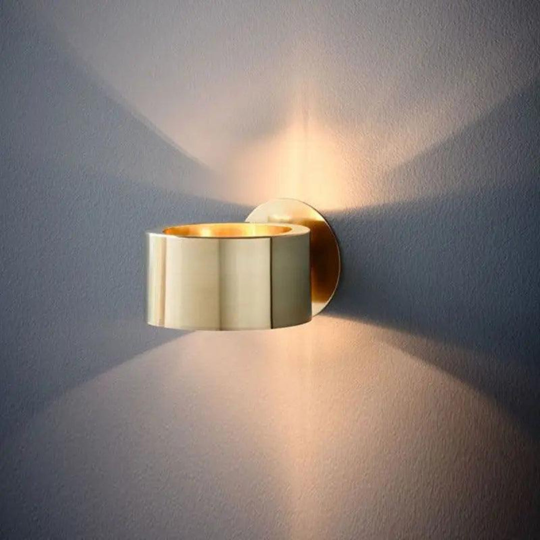 Navando | Moderne Cilindrische Wandlamp Met Lichtspel