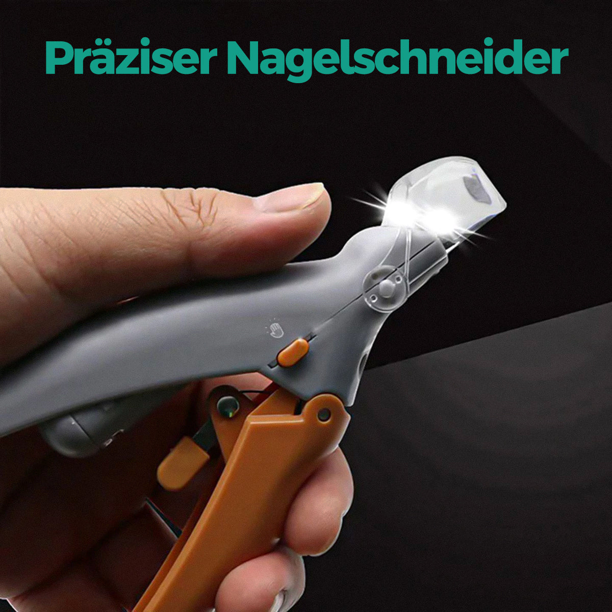 Navando | Nagelknipper Met Ingebouwde LED-Verlichting