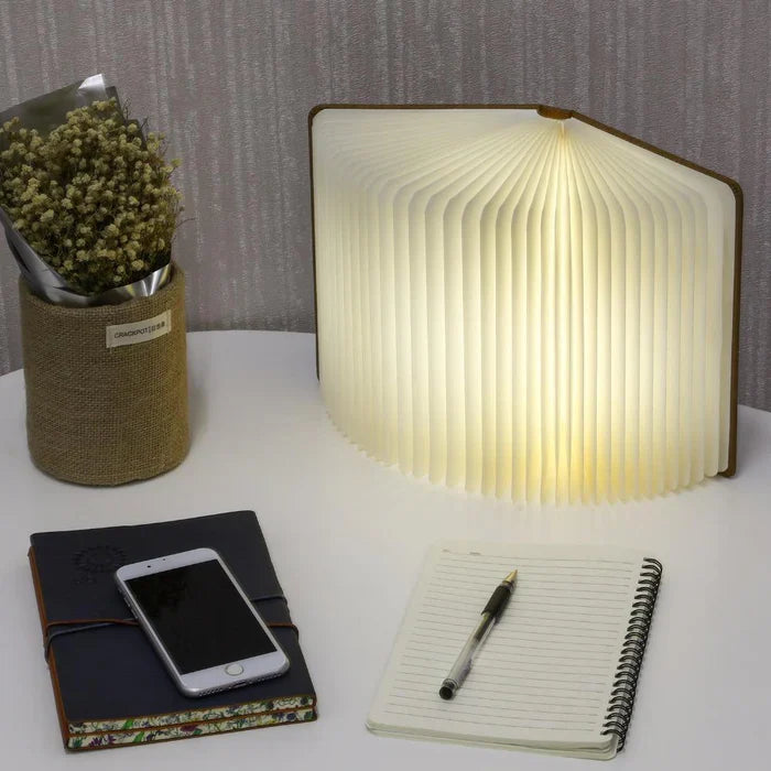 Navando | Opvouwbare LED-Boeklamp Met Instelbare Helderheid