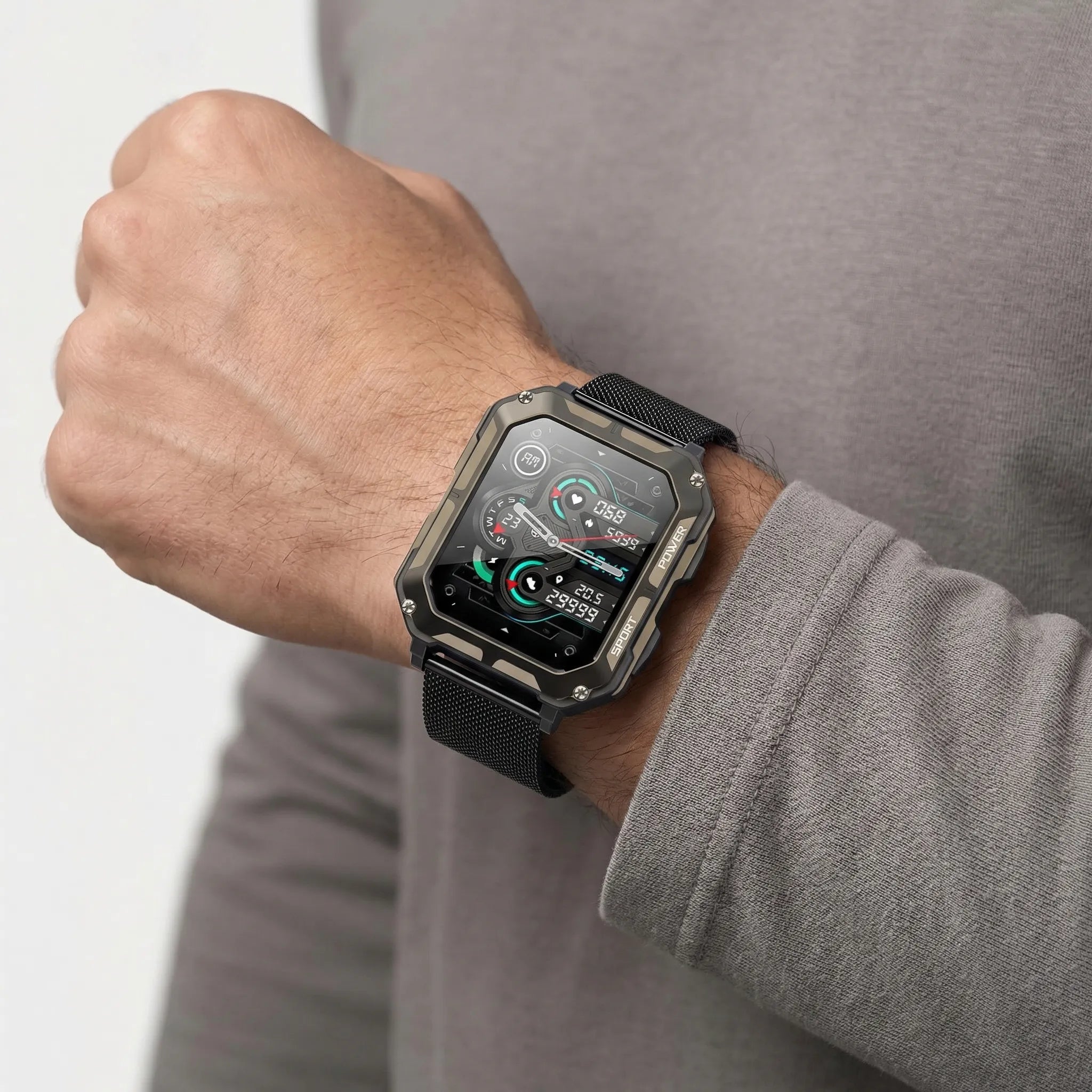 Navando | Robuuste Smartwatch Met Uitgebreide Gezondheidsfuncties