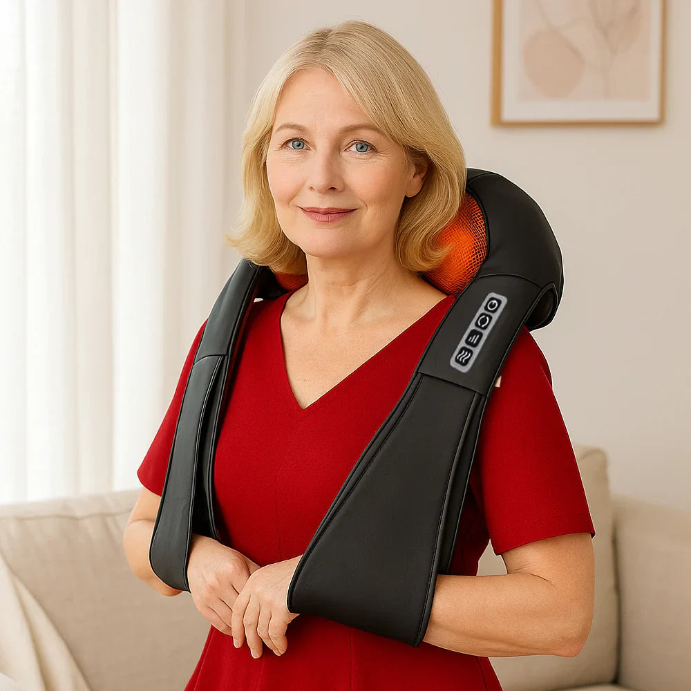 Navando | Roterende Shiatsu-Massagekussen Voor Nek En Schouders